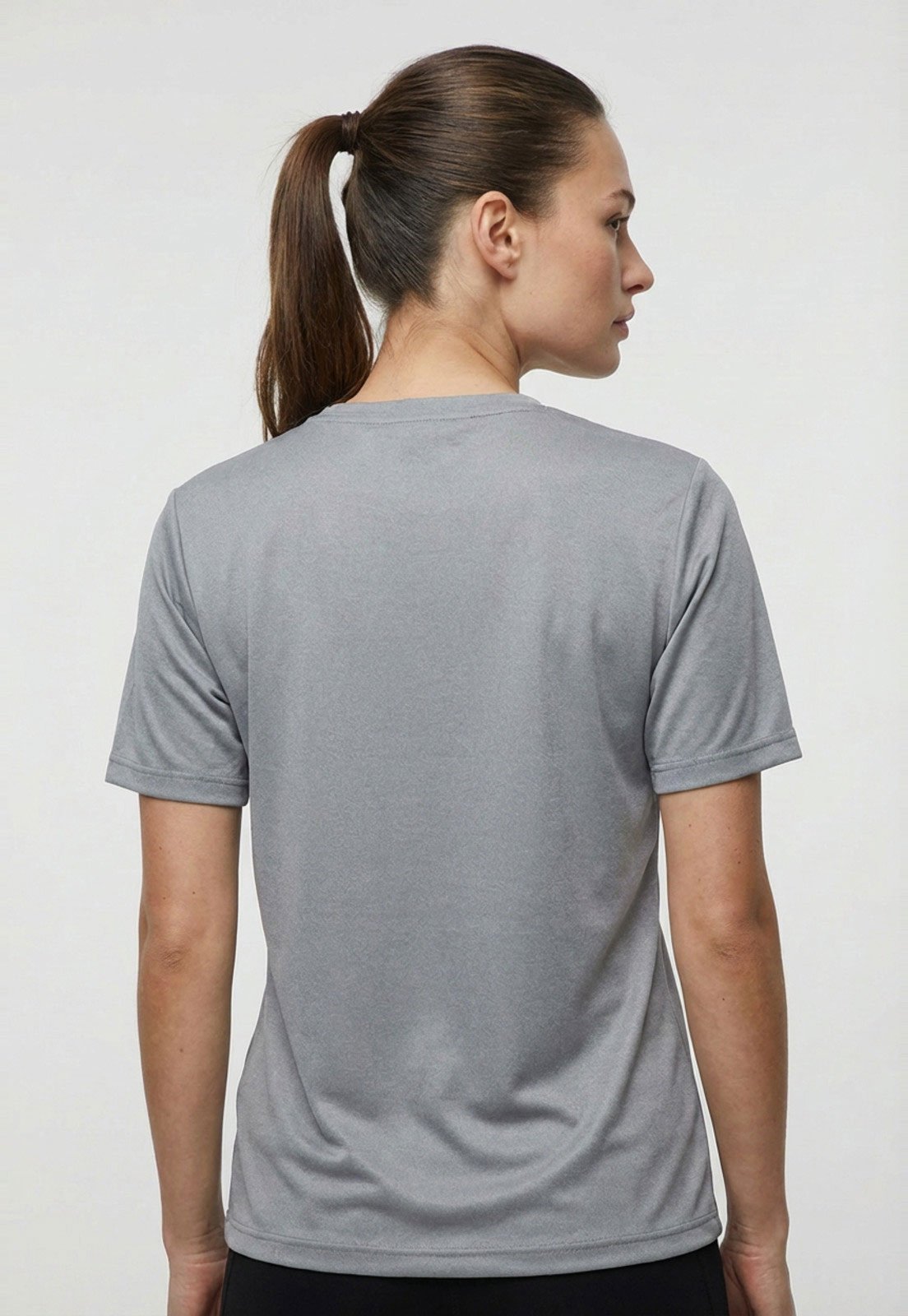 Vista 3 Blusa Feminina Fila Basic Train III cinza Fila cinza