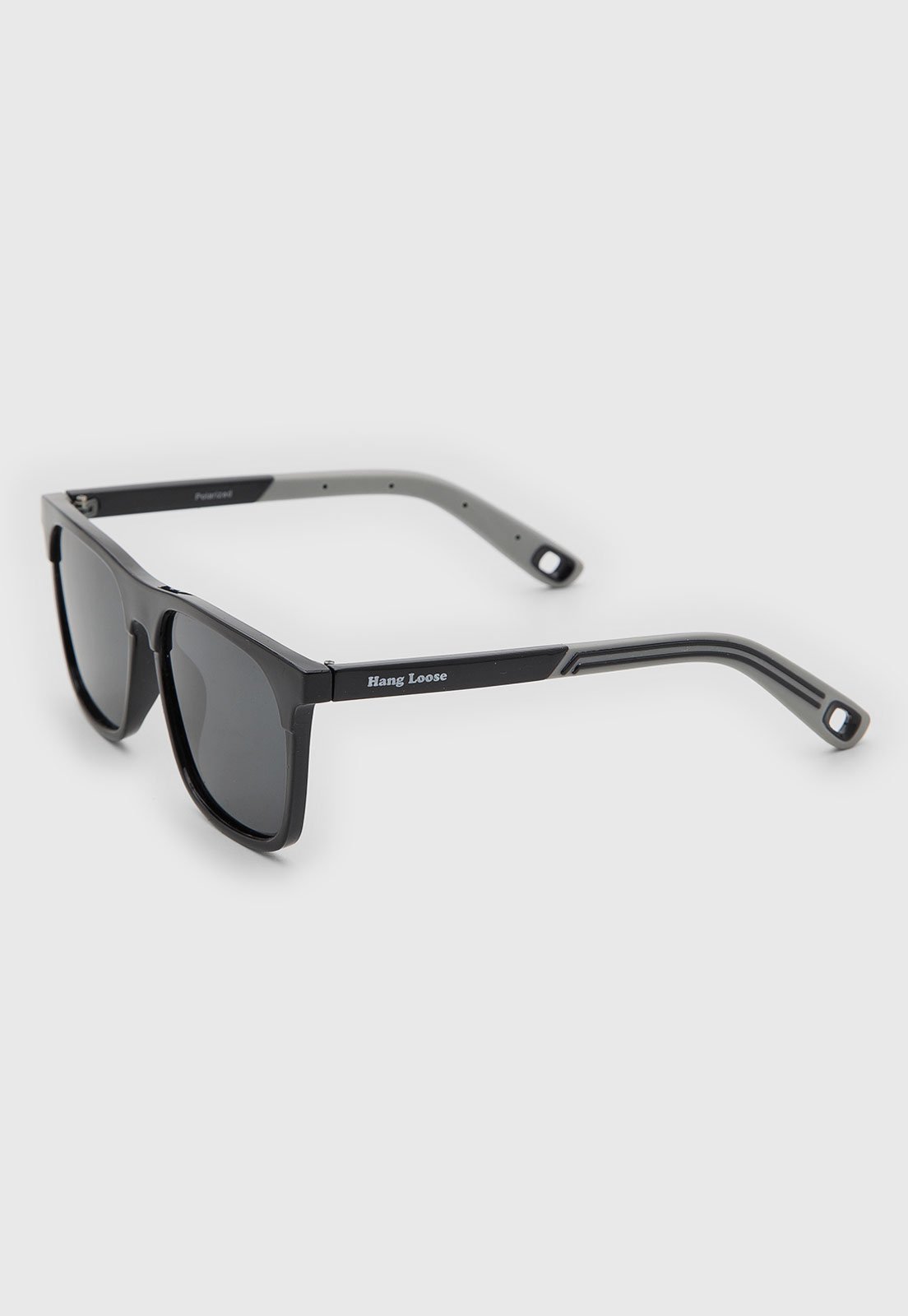 Óculos de Sol Hang Loose Retangular Polarized Preto