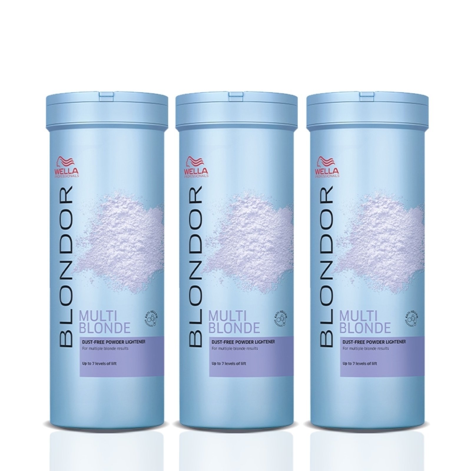 Vista 2 Kit Wella Professionals Blondor Multi Blonde - Pó Descolorante 400g (3 unidades) multicolorido WELLA PROFESSIONALS multicolorido