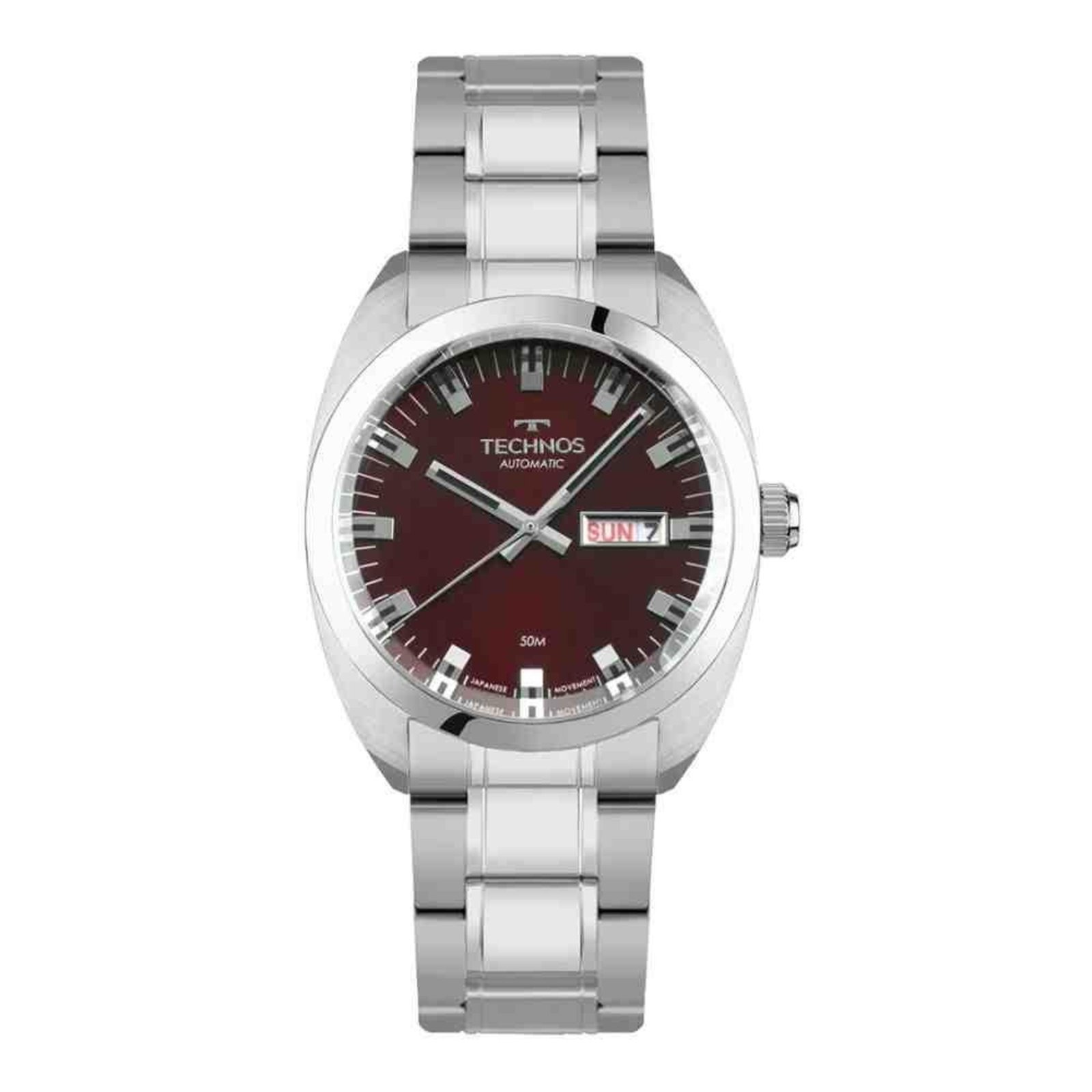 Relógio Technos Prata Masculino 8205OV/1R