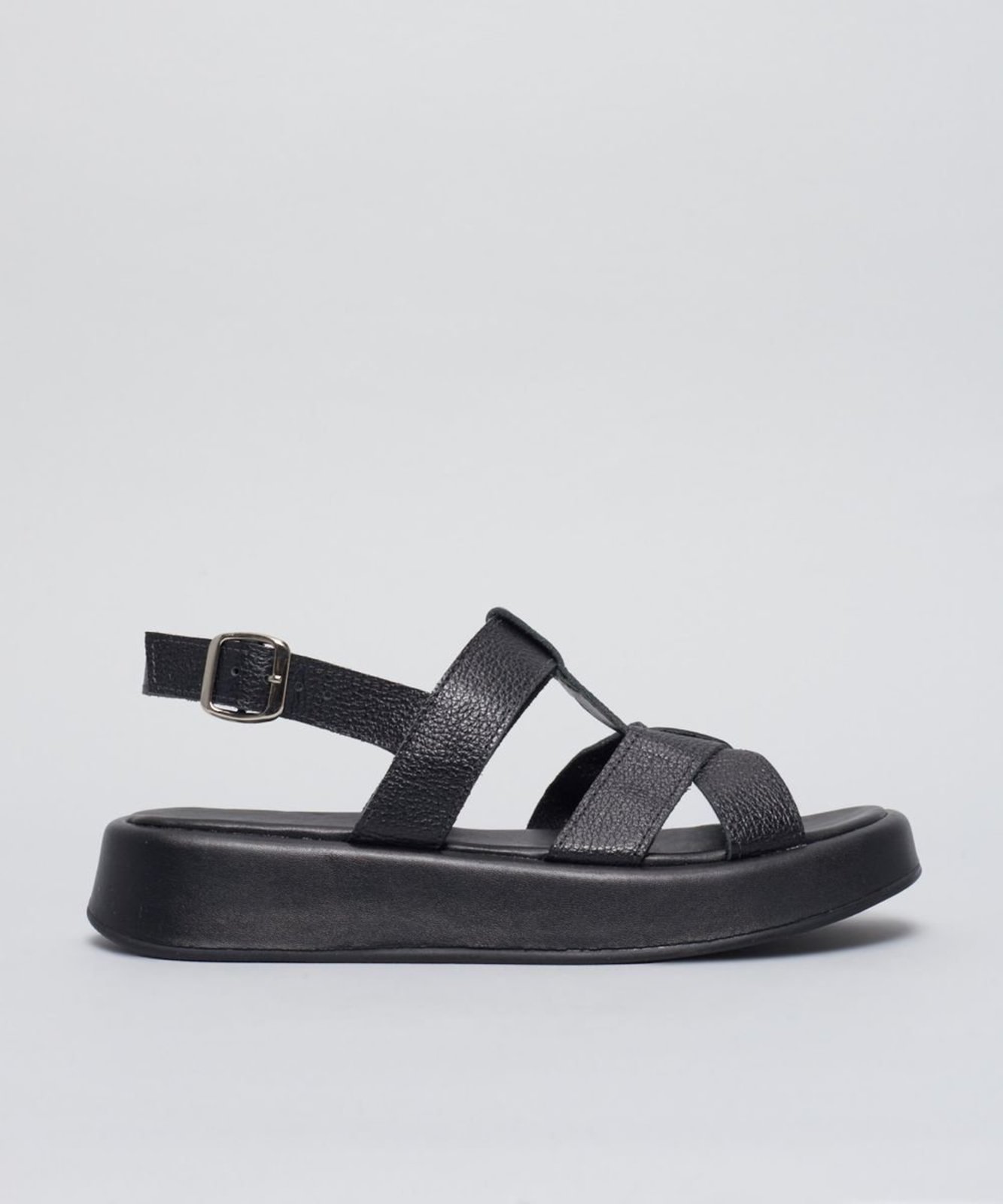 Flat Couro Cassia - Preto 36 - preto