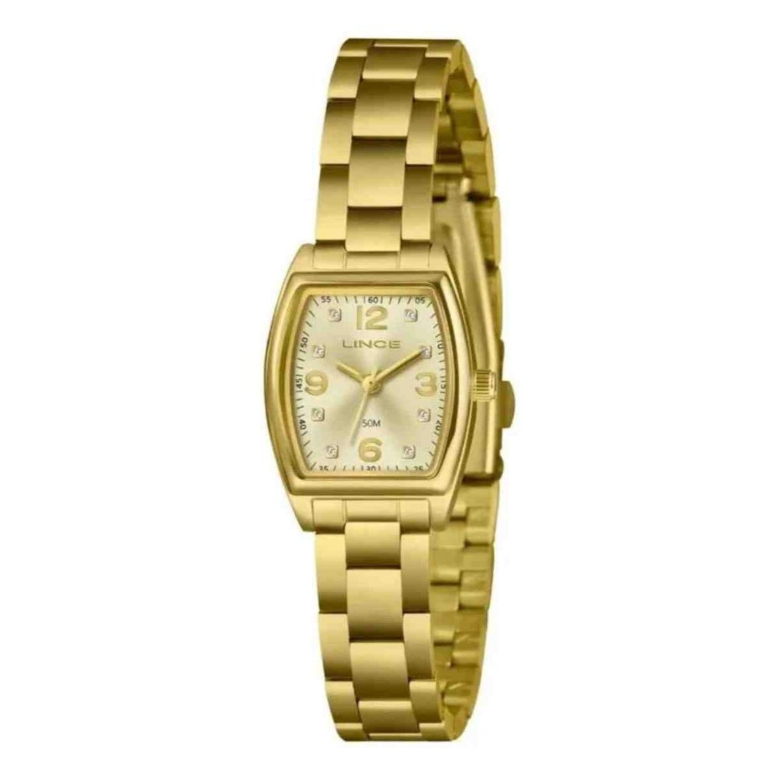 Relógio Lince Dourado Feminino LQGH265L22 C2KX