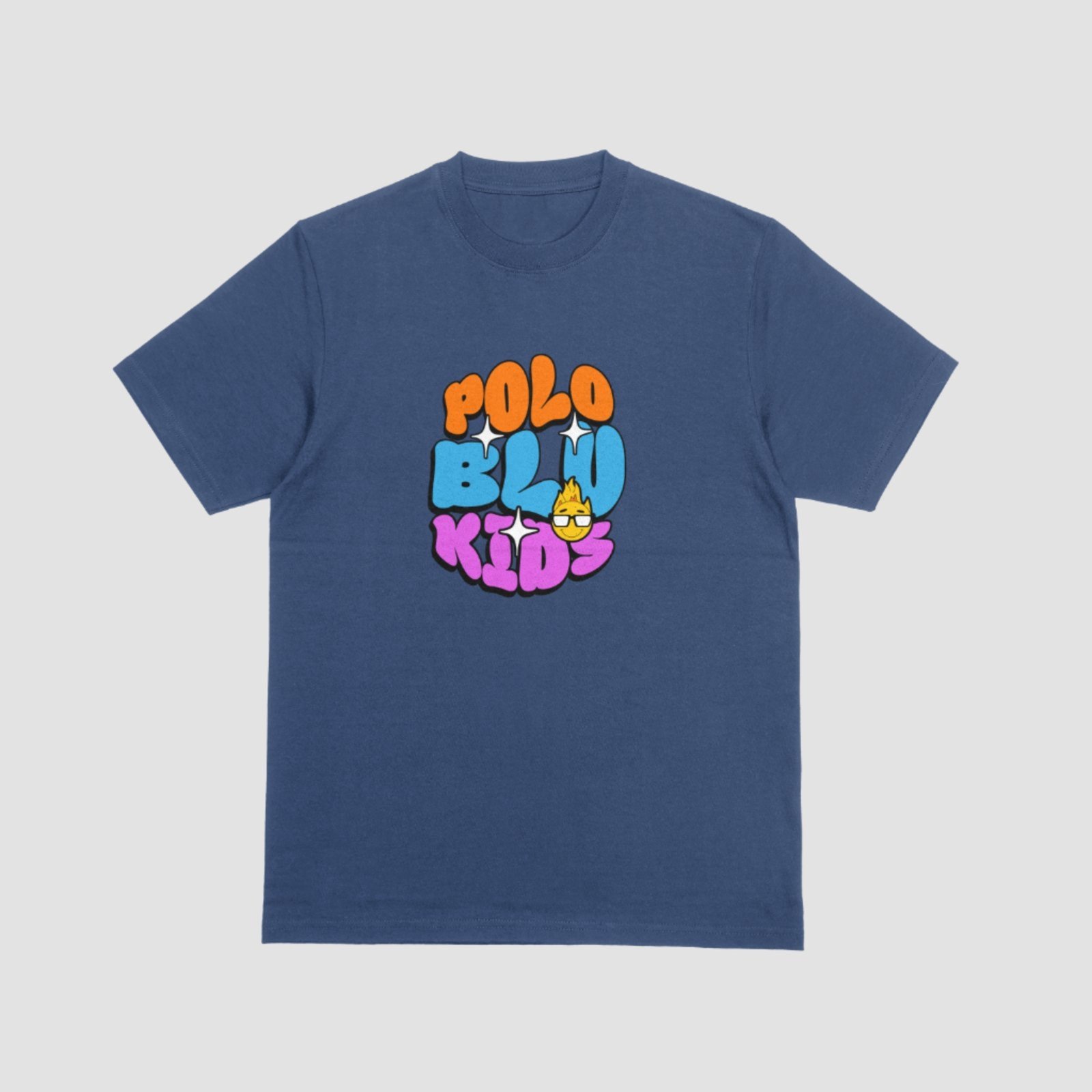 Infantil – Camiseta Polo Blu Masculina Azul Marinho em Algodão do RN ao GG