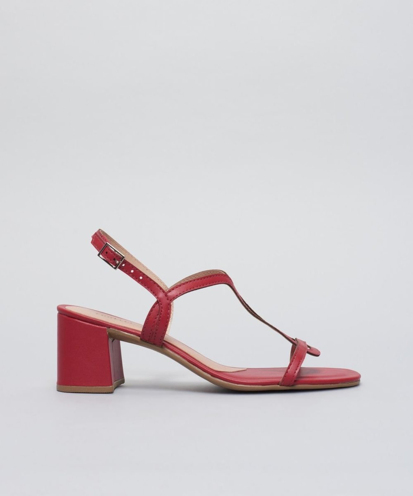 Sandalia Media Soft Marina - Vermelho 33 - vermelho