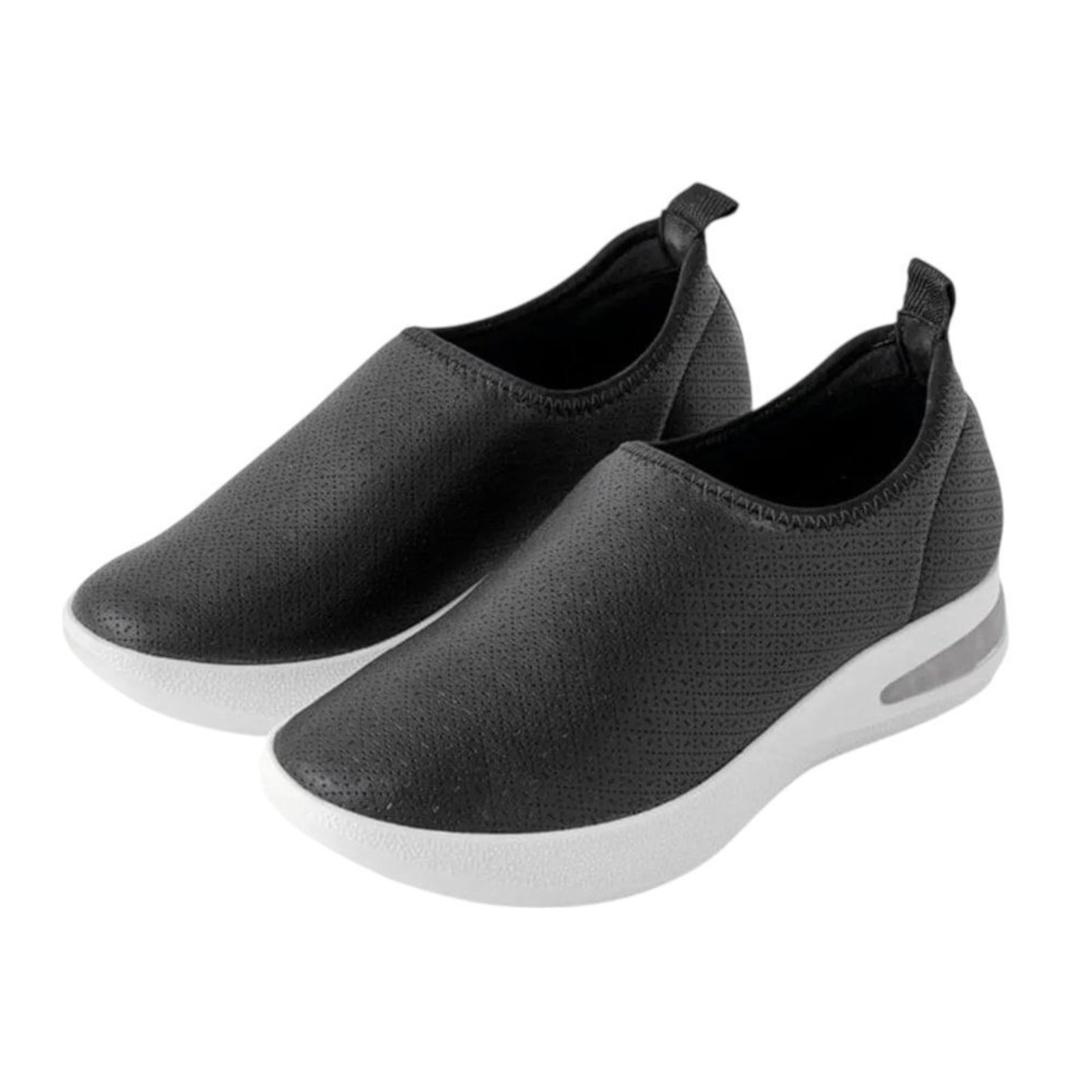 Vista 3 Tênis Piccadilly SoftStep Feminino preto Piccadilly preto