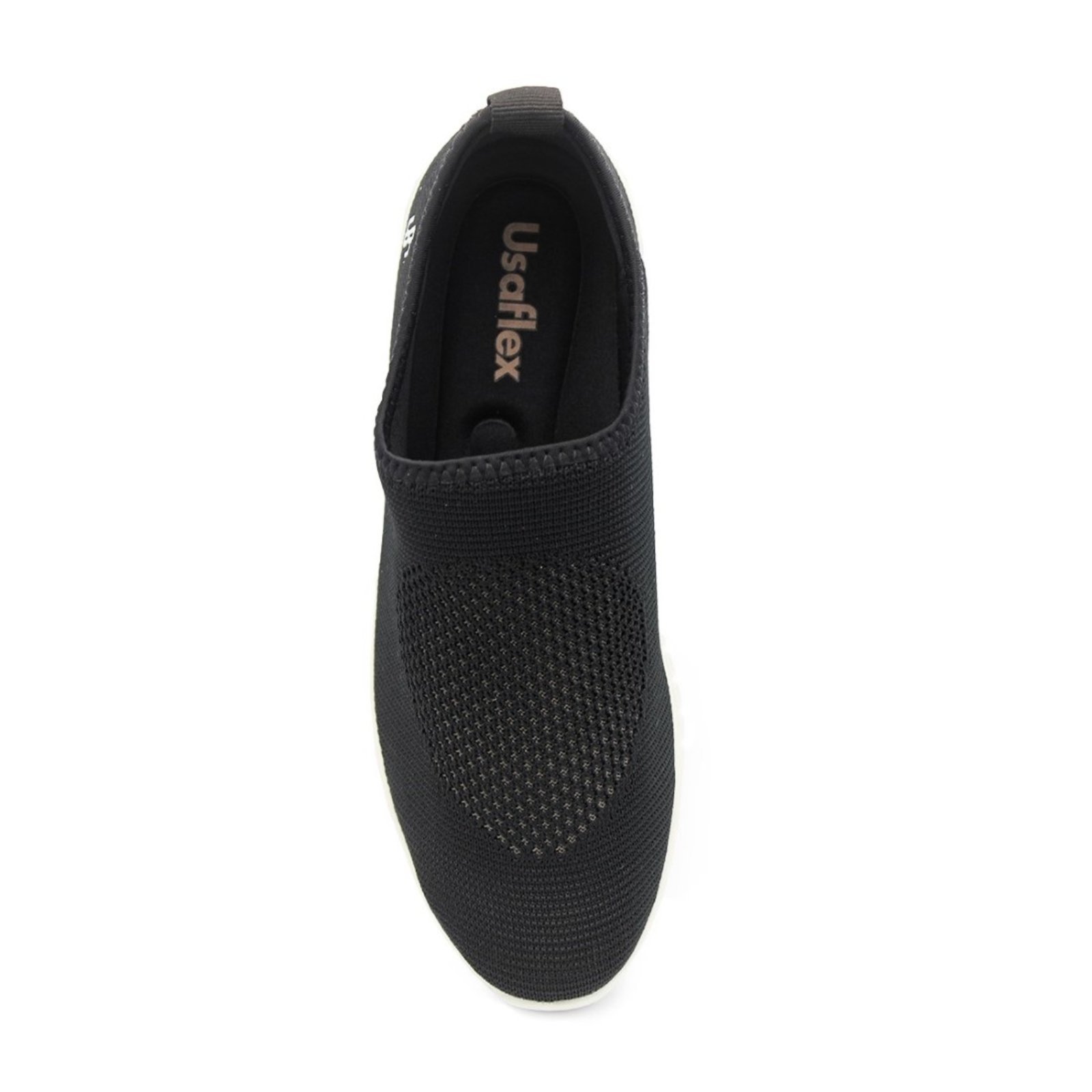 Vista 3 Tênis Feminino Usaflex Slip-On Conforto Tricot AE2208 vinho Usaflex vinho