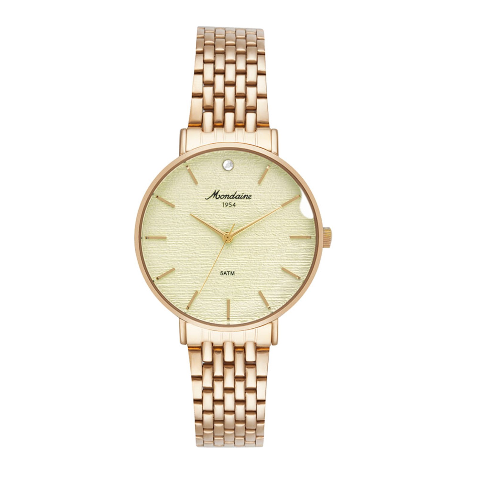 Relógio Feminino Vintage Dourado Mondaine