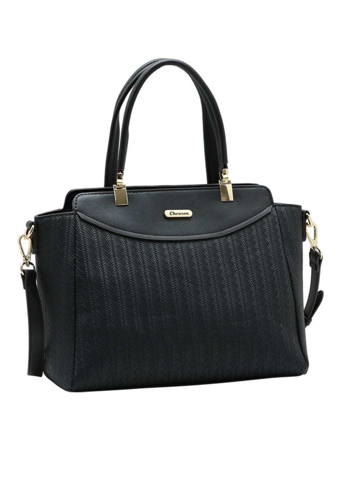 Bolsa Feminina Chenson Mão Mini Tresse 3485935 Preto