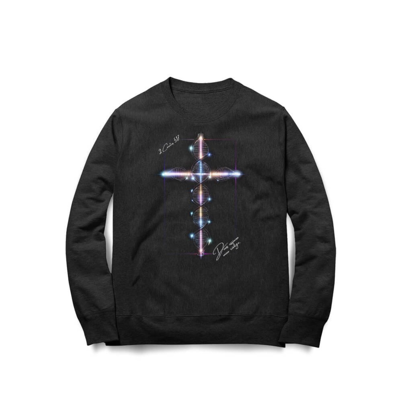 Moletom Nova Criatura - Preto - Casual - Studio Geek
