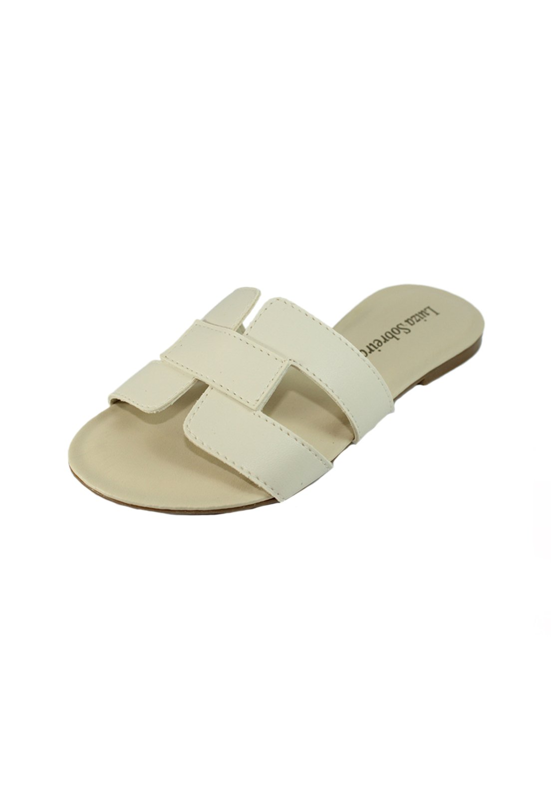 Rasteira Luiza Sobreira Napa Off White Mod. 2033