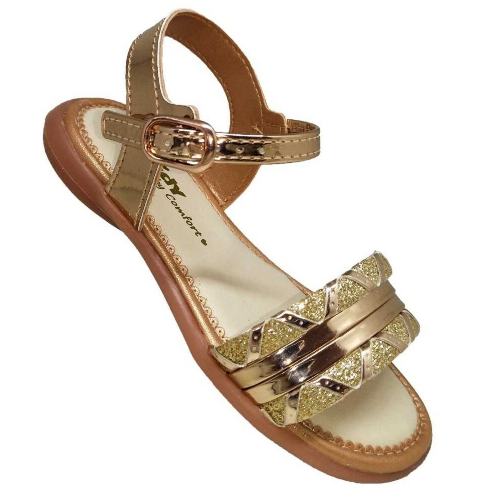 Infantil – Sandália Kidy Baby Equilíbrio Bronze