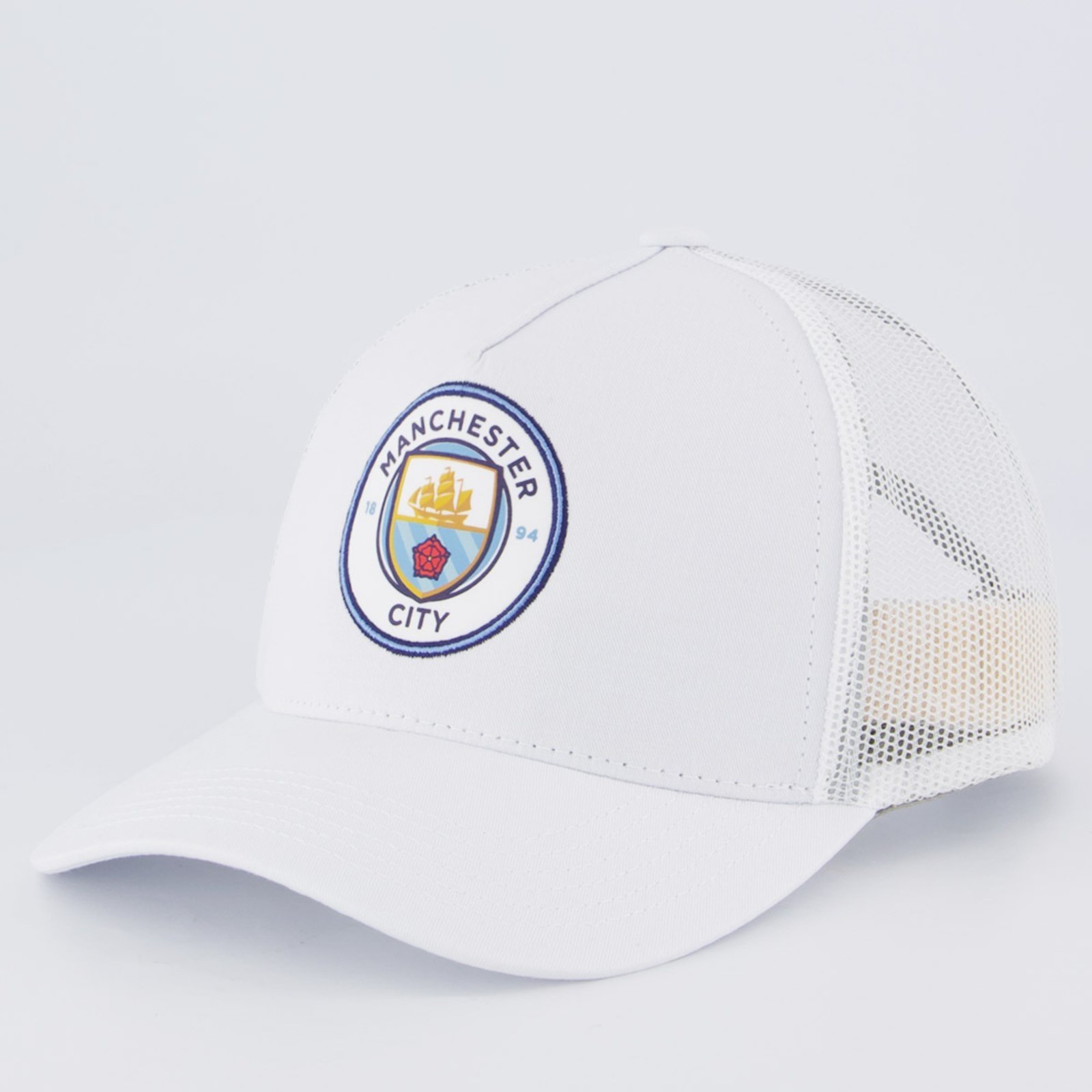 Vista 3 Boné Manchester City Trucker Supercap branco Supercap branco