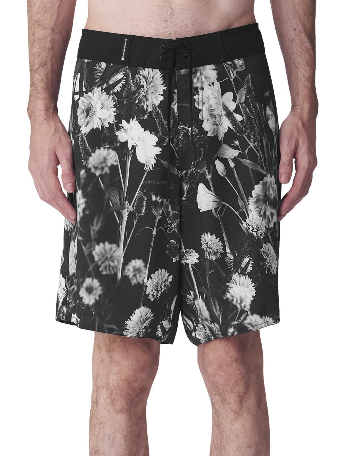 Bermuda Osklen Masculina D'Água Surf Desfoque Light/Night Preta/Off-White