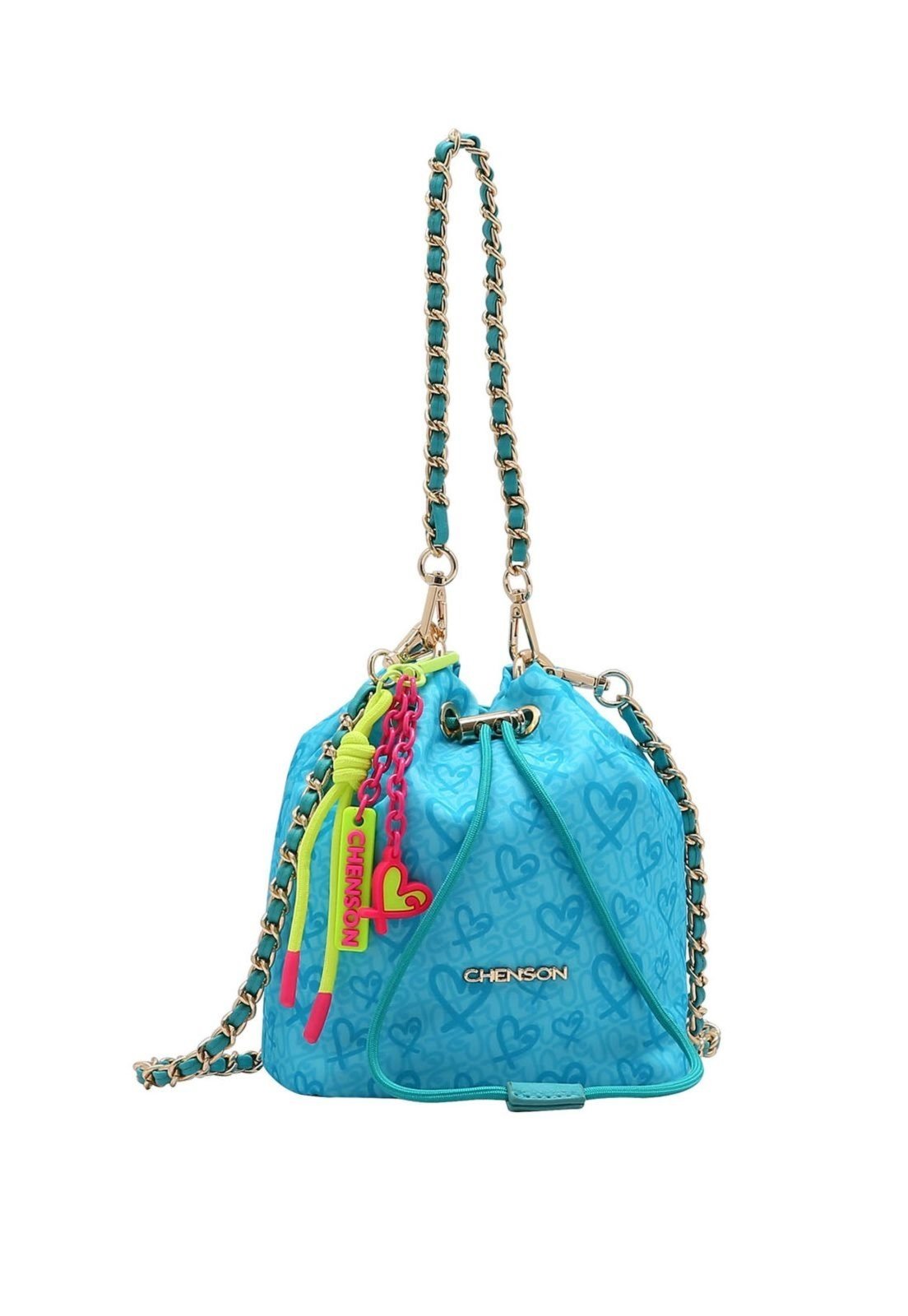 Bolsa Feminina Chenson Heart Azul 3784775
