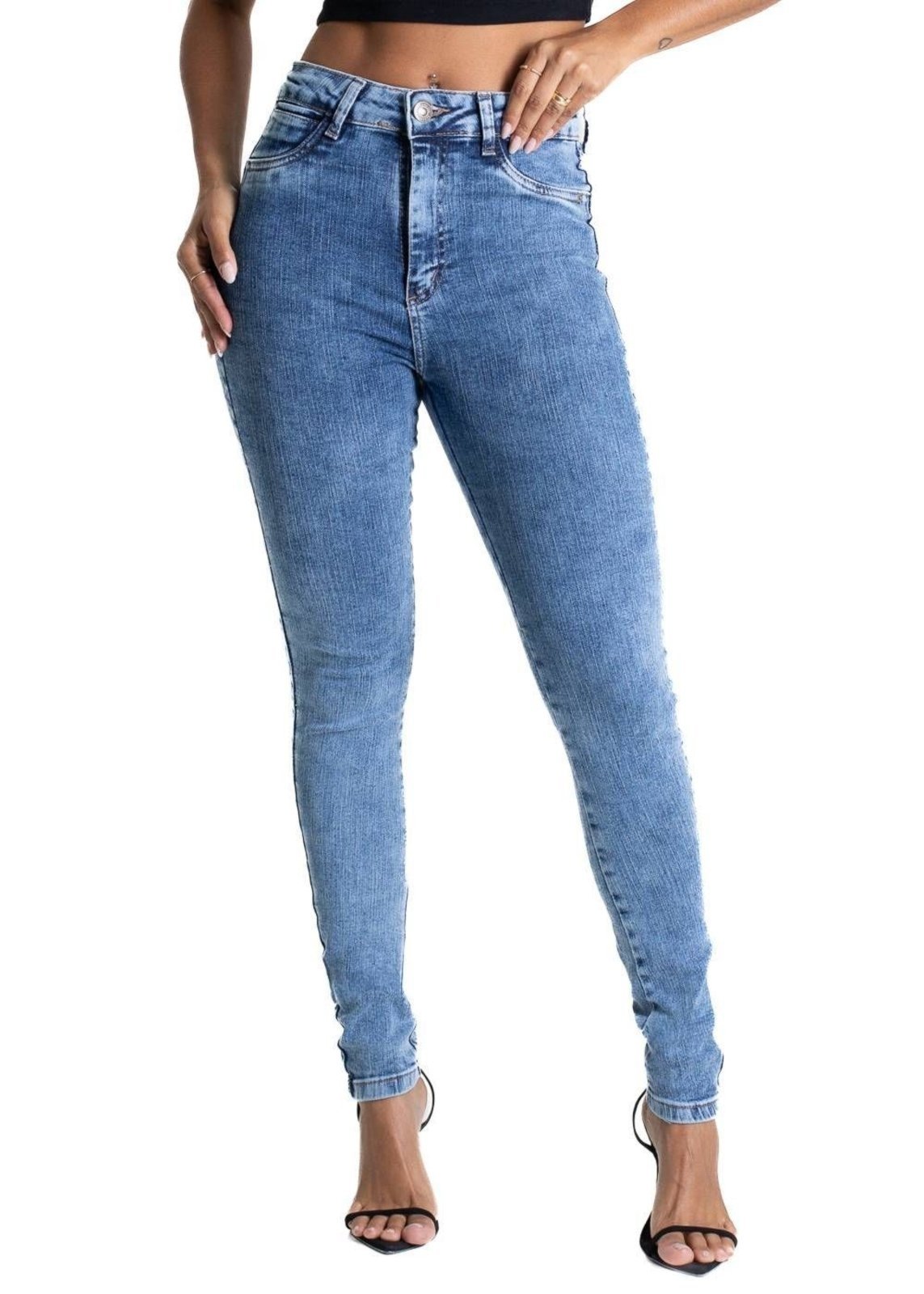 Calça Jeans Sawary Push Up – 281103 – Azul – Sawary