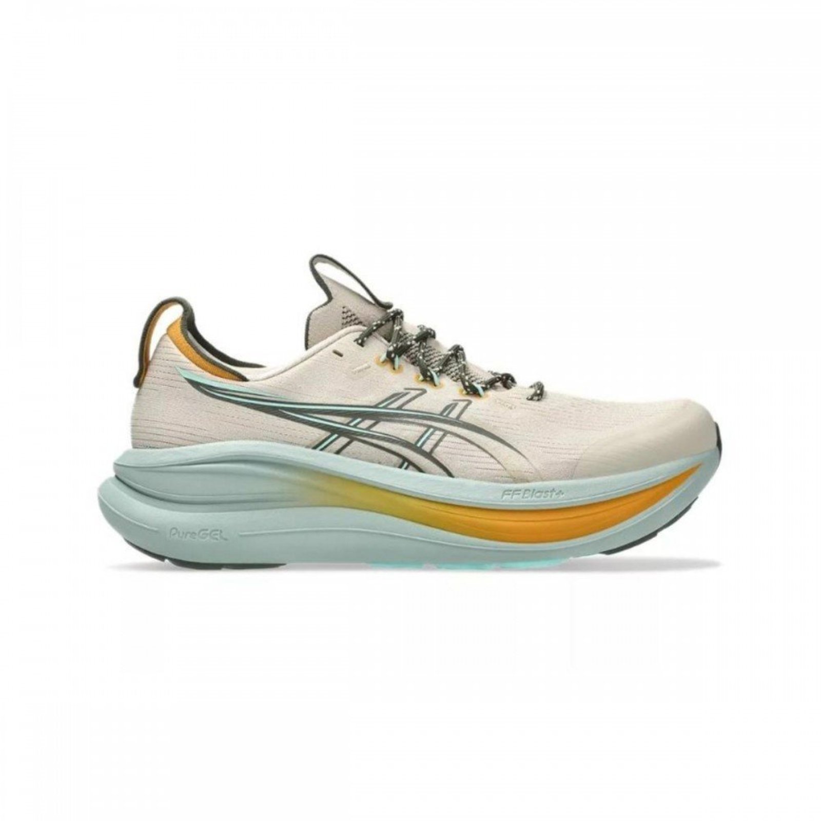 Tenis Asics Gel Nimbus 28 1011C309 Running Masculino Asics Bege