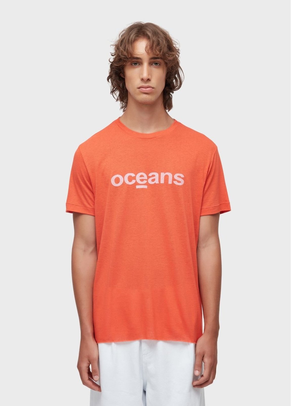 T-shirt oceans linen mc OSKLEN