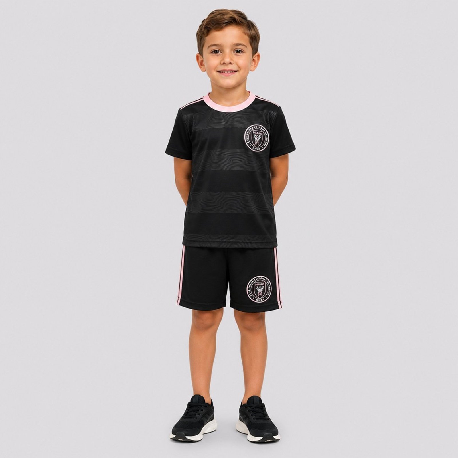 Kit Inter Miami Dry II Preto e Rosa