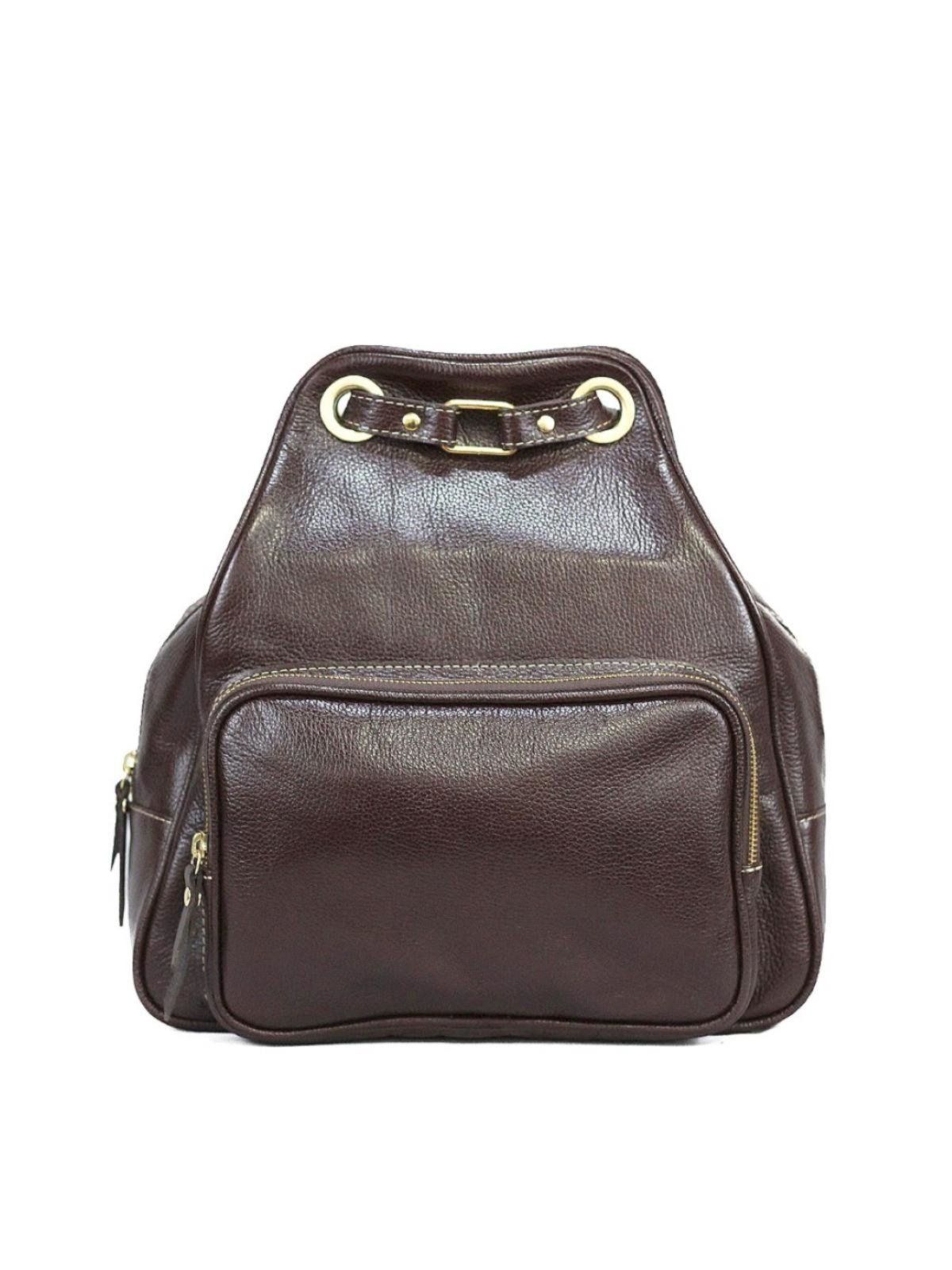Mochila SN Couros Toronto Marrom