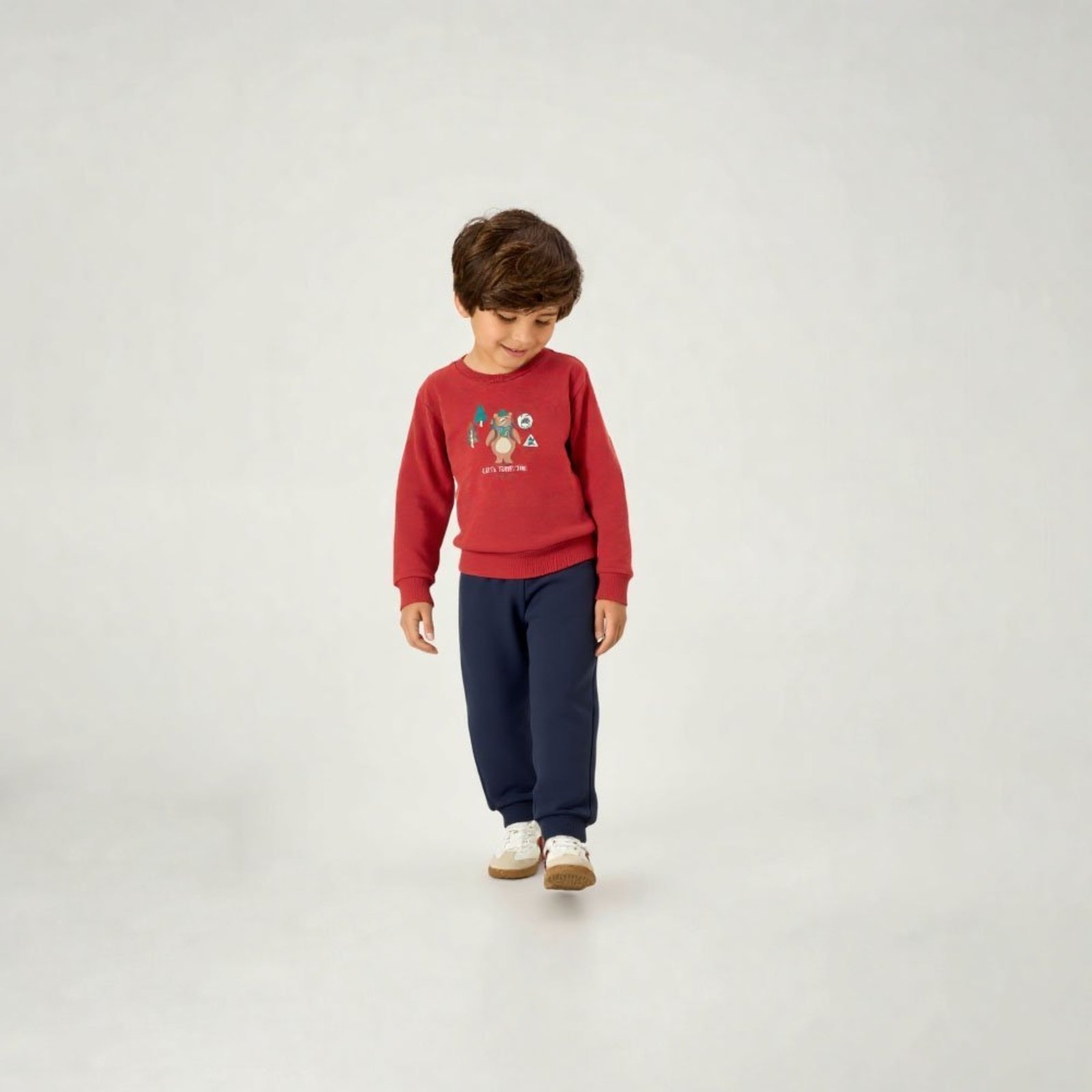 Infantil - Calça Marinho Primeiros Passos Pulla Bulla Menino - 55267-58