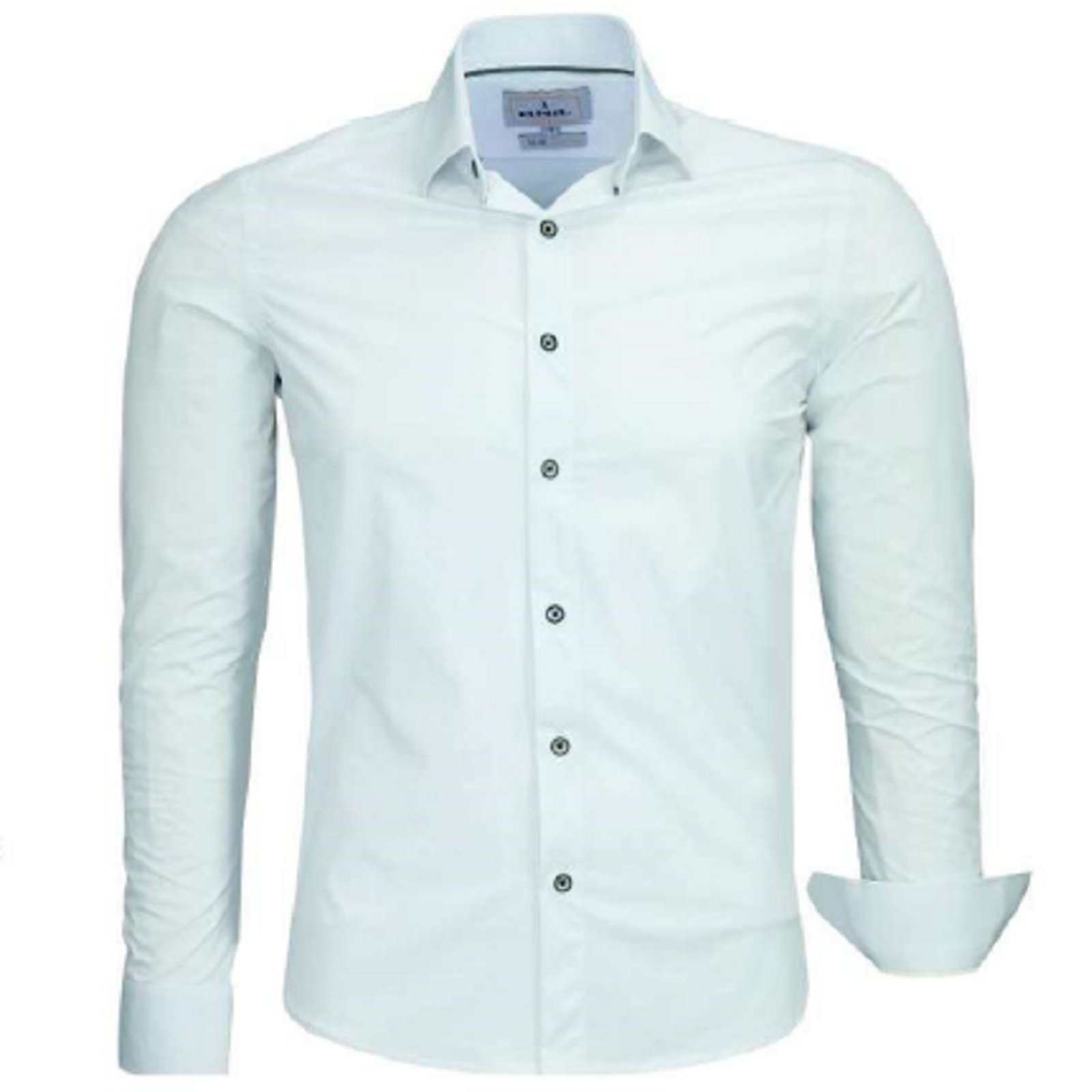 Camisa Social Ad Listada Algodão Manga Longa Original Amil BRC