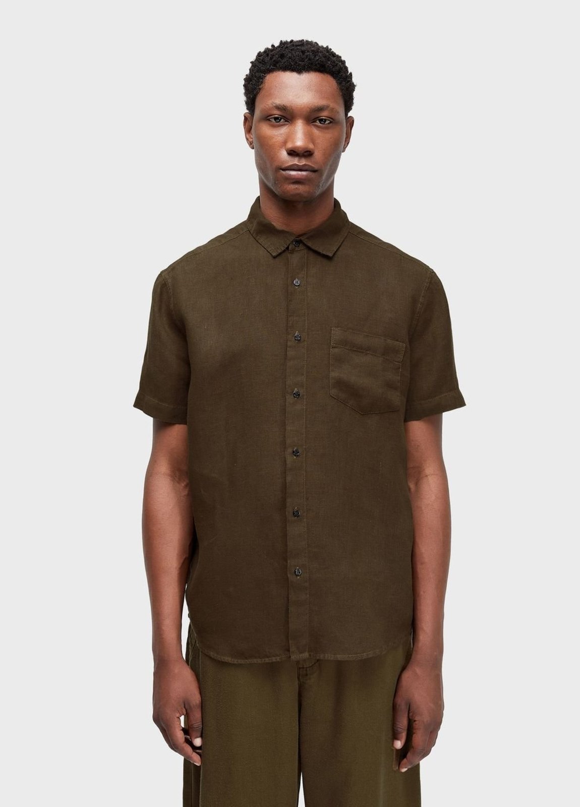 Camisa classic linen OSKLEN