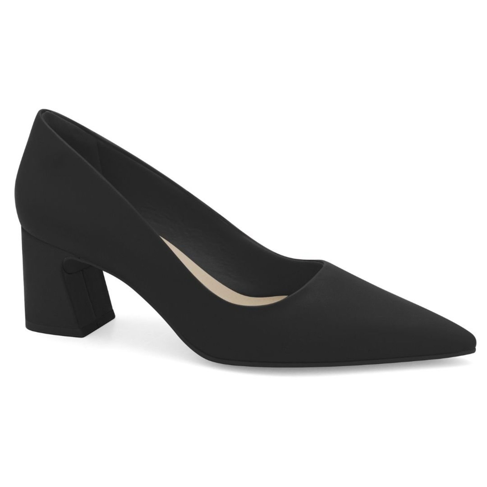 Sapato Feminino Bico Fino Ramarim 2516201 - Preto