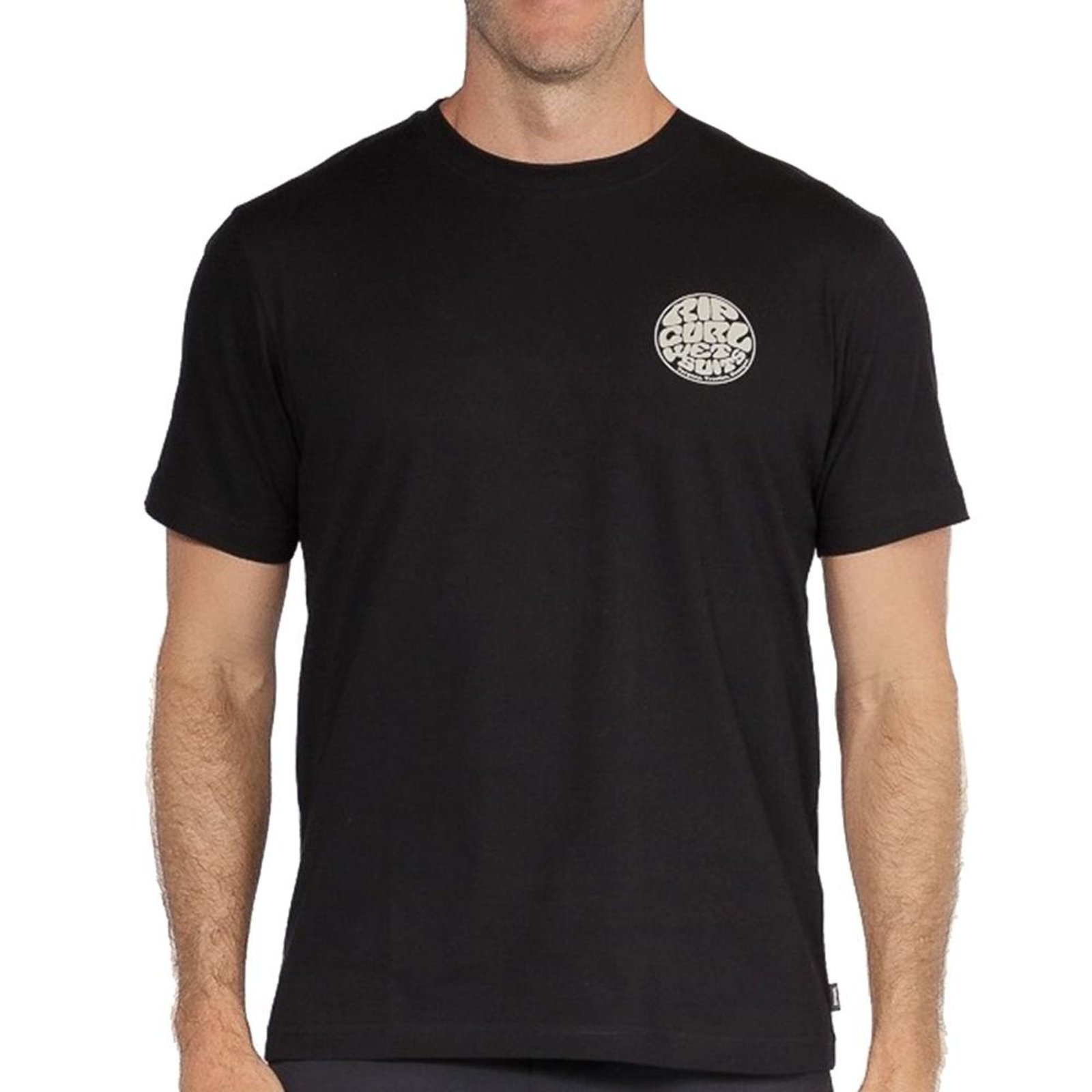 Camiseta Rip Curl Wettie Suit Icon SM26 Masculina Preto
