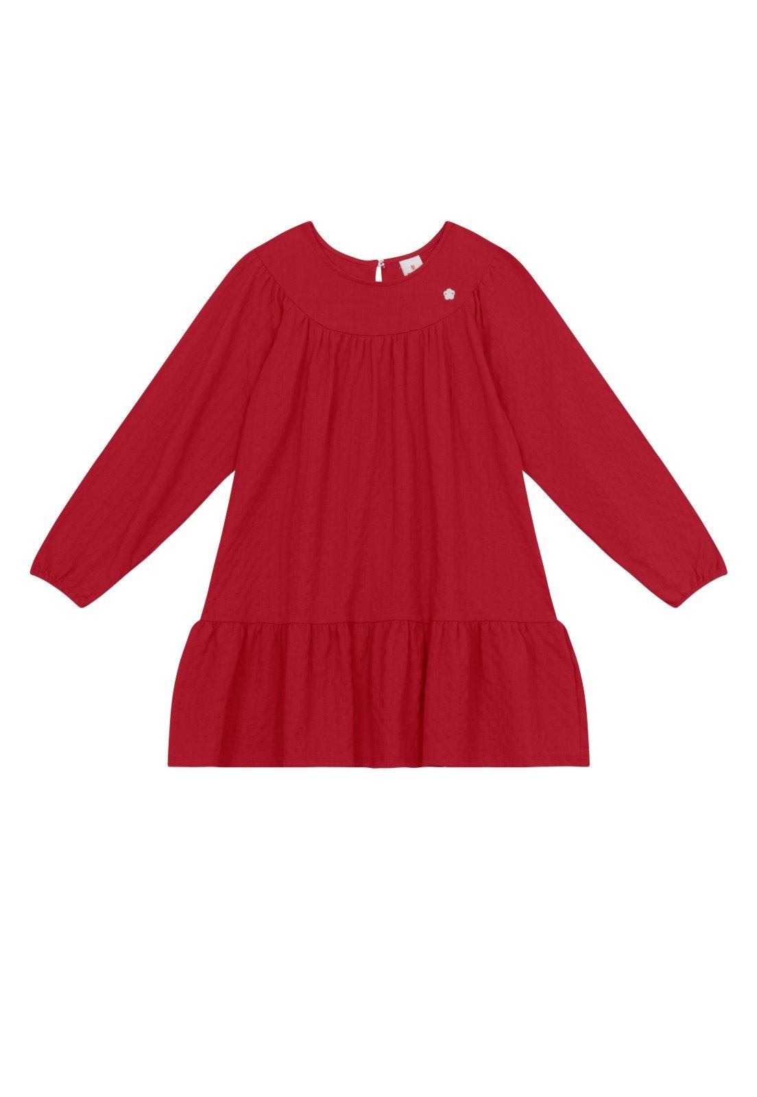 Infantil - Vestido menina com textura Brandili