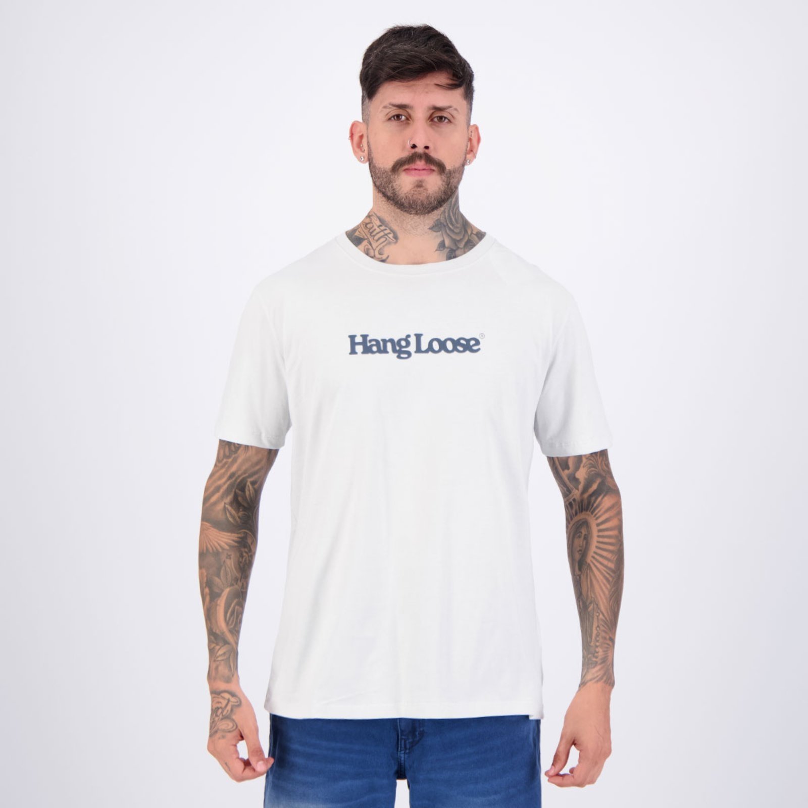 Camiseta Hang Loose Inc Cinza