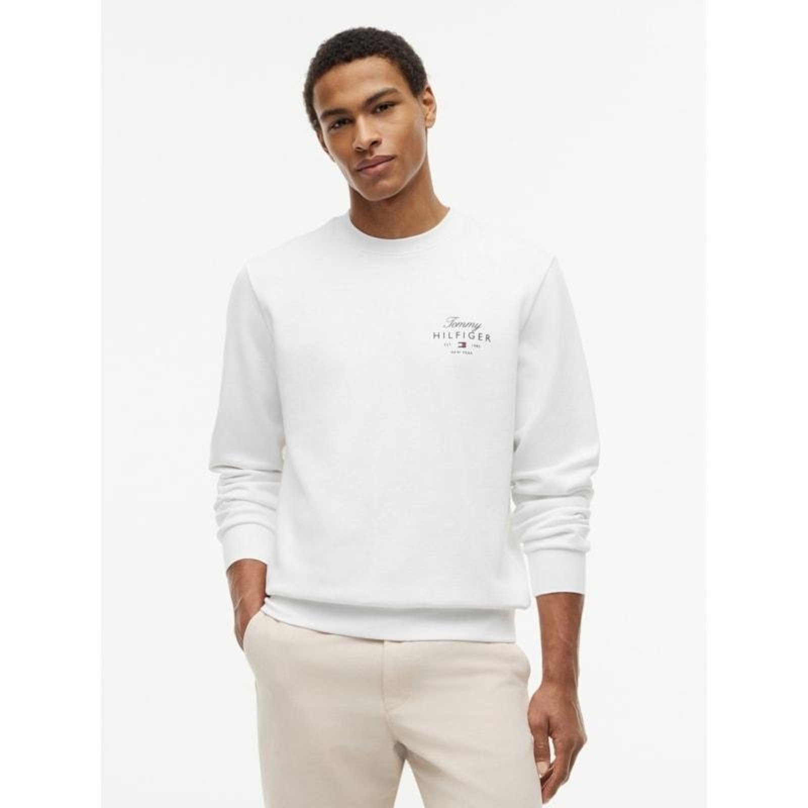 Moletom Logo New York Branco