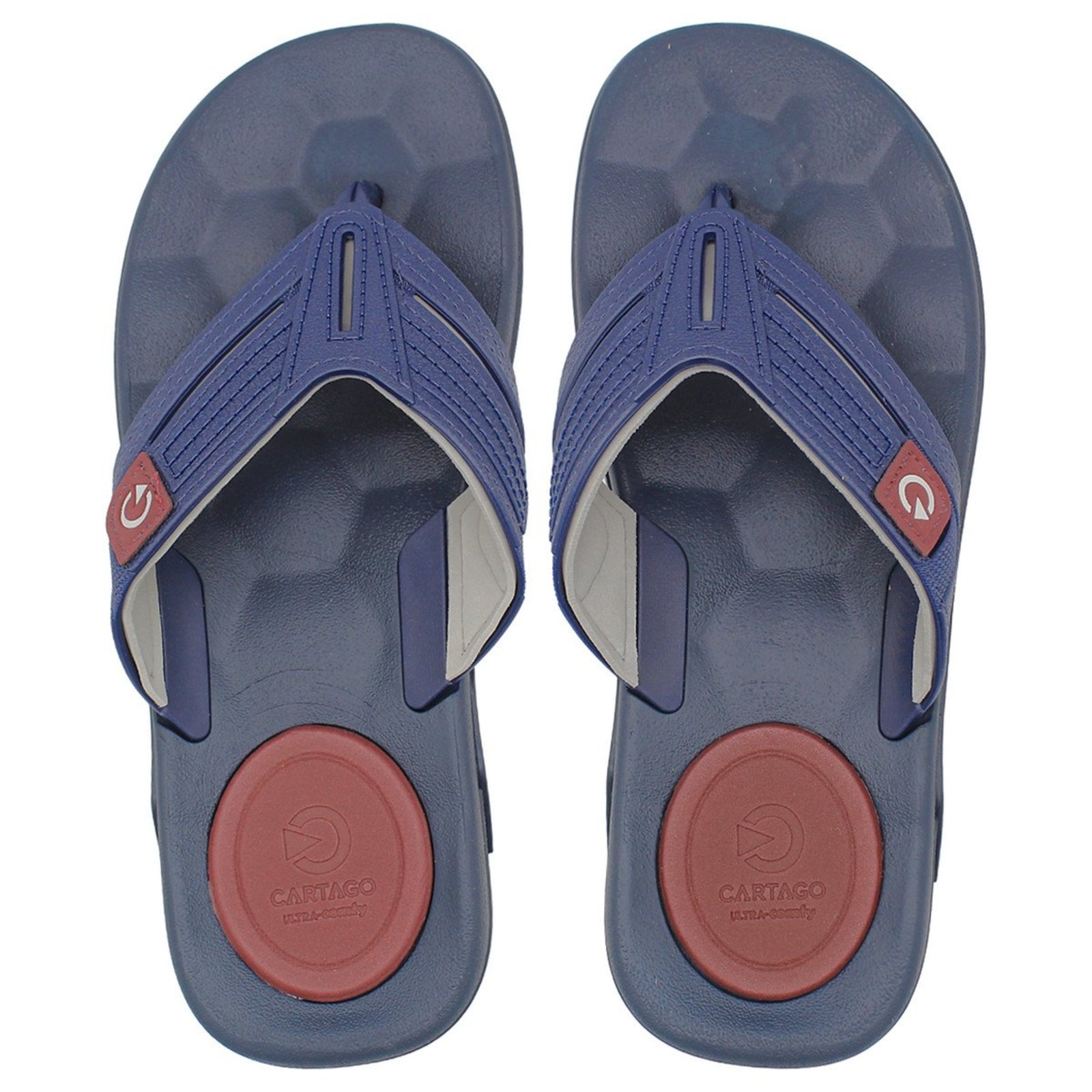 Chinelo De Dedo Cartago Egeu V Tira Texturizada Masculino