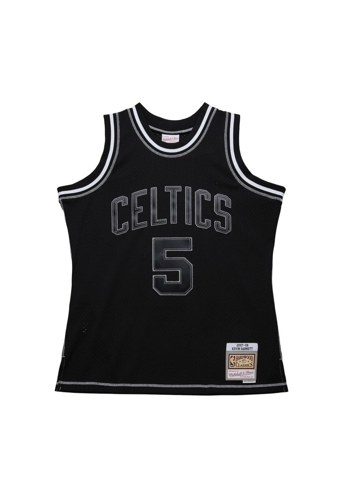 Regata Mitchell & Ness Contrast 2K Swingman Jersey Boston Celtics 2007-08 Kevin Garnett Preta