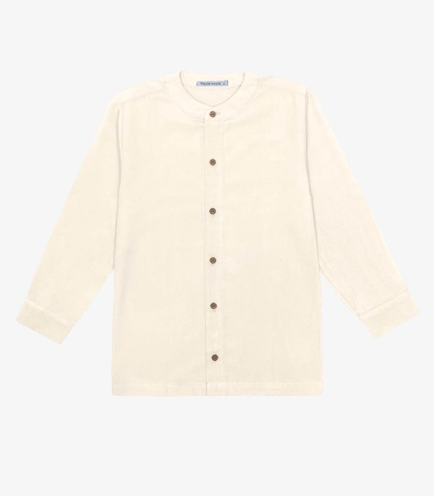 Infantil - Camisa Manga Longa Trick Nick Bege
