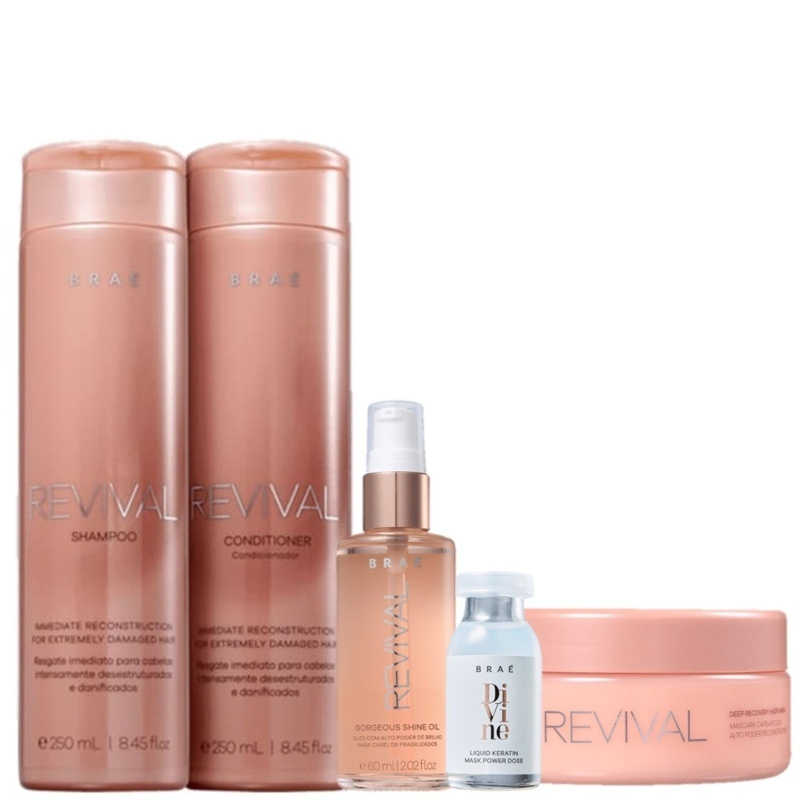 Kit Brae Revival Power Dose (5 Produtos)