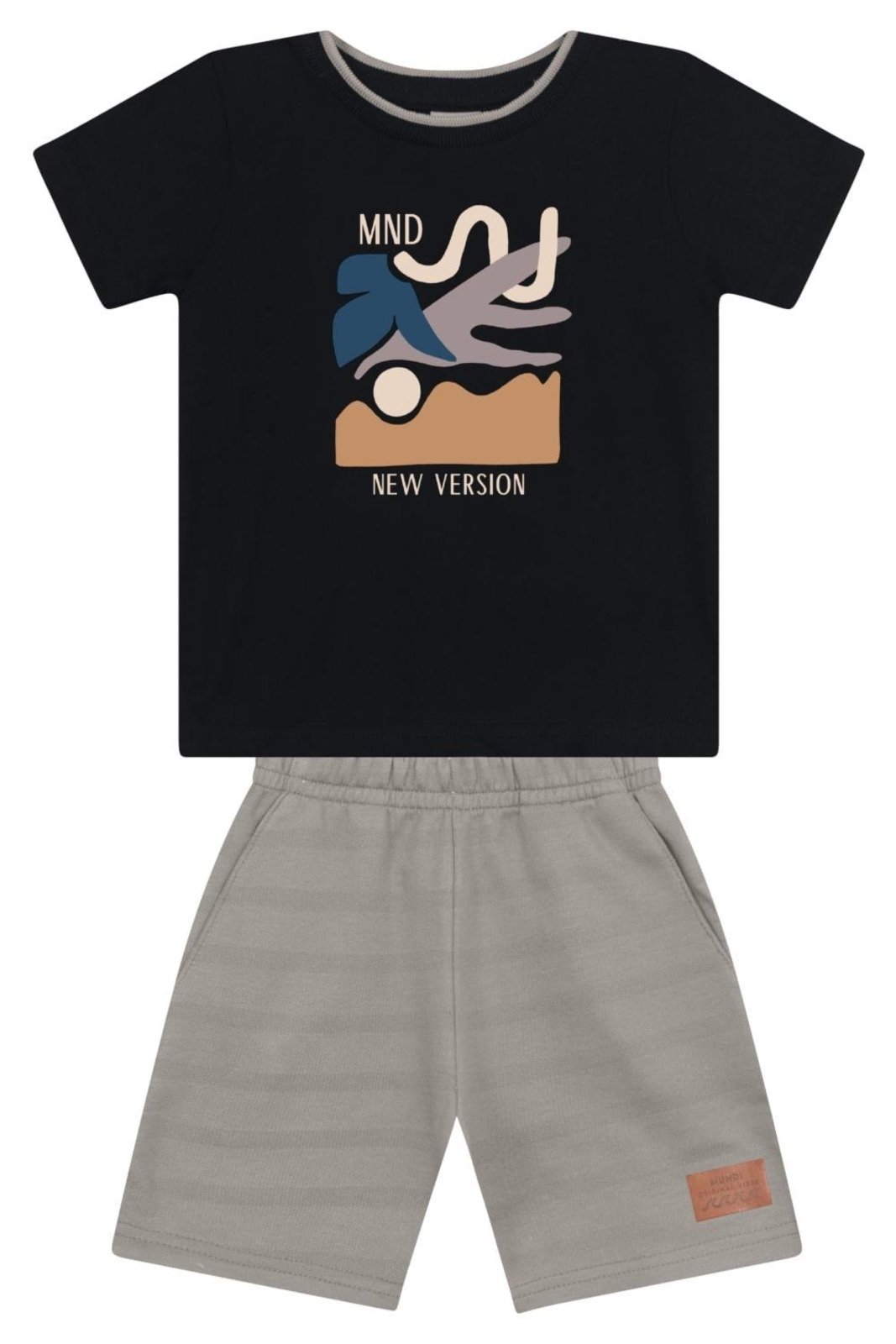 Infantil - Conjunto menino estampado Mundi