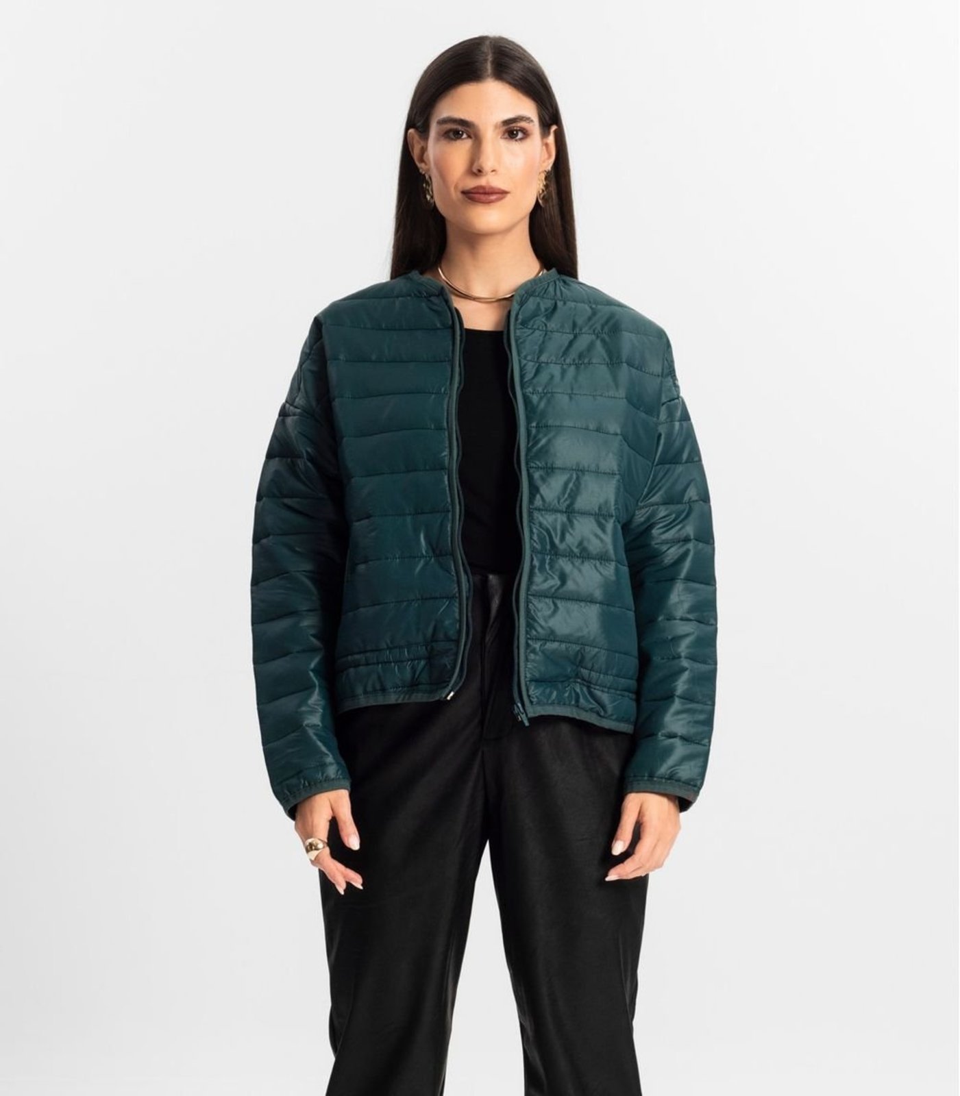 Jaqueta Feminina Microfibra Endless Verde