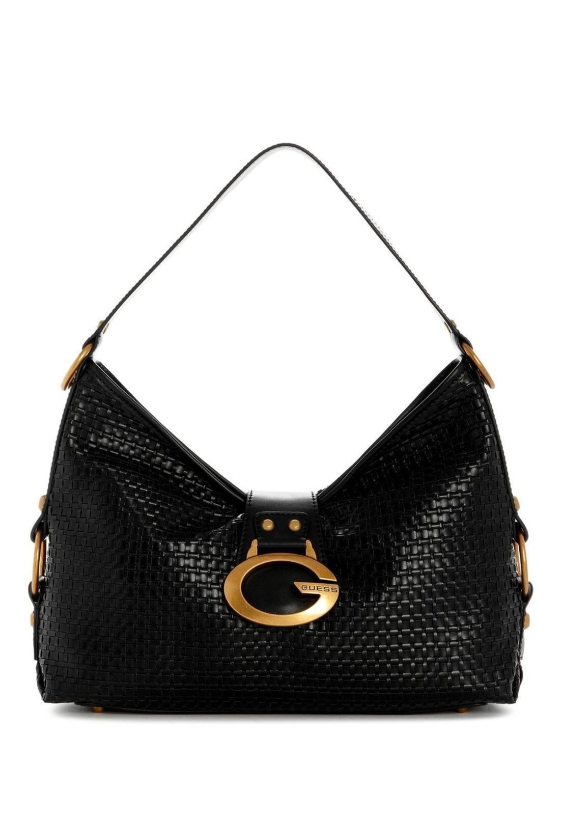 Bolsa Guess Camden Shoulder Preto