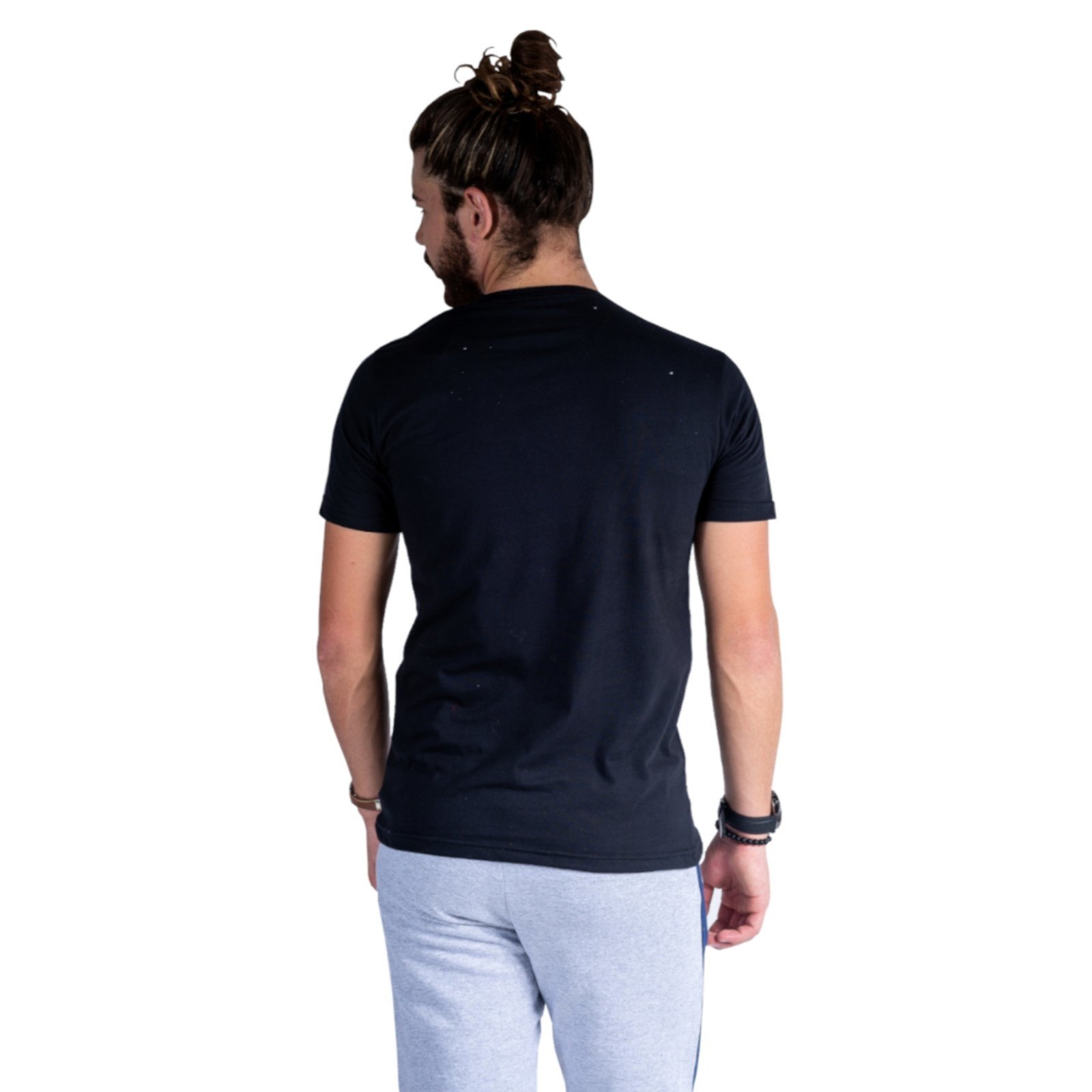 Vista 3 Camiseta Plus Size Mister Fish Estampado Originals Est 1975 preto Mister Fish preto