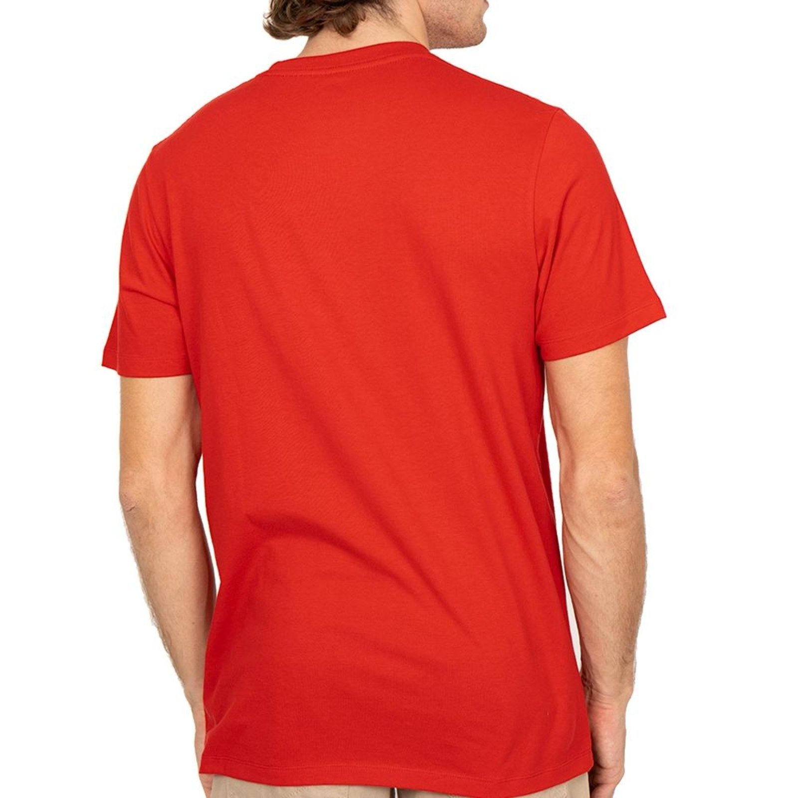 Camiseta Quiksilver Omni Font SM26 Masculina Vermelho