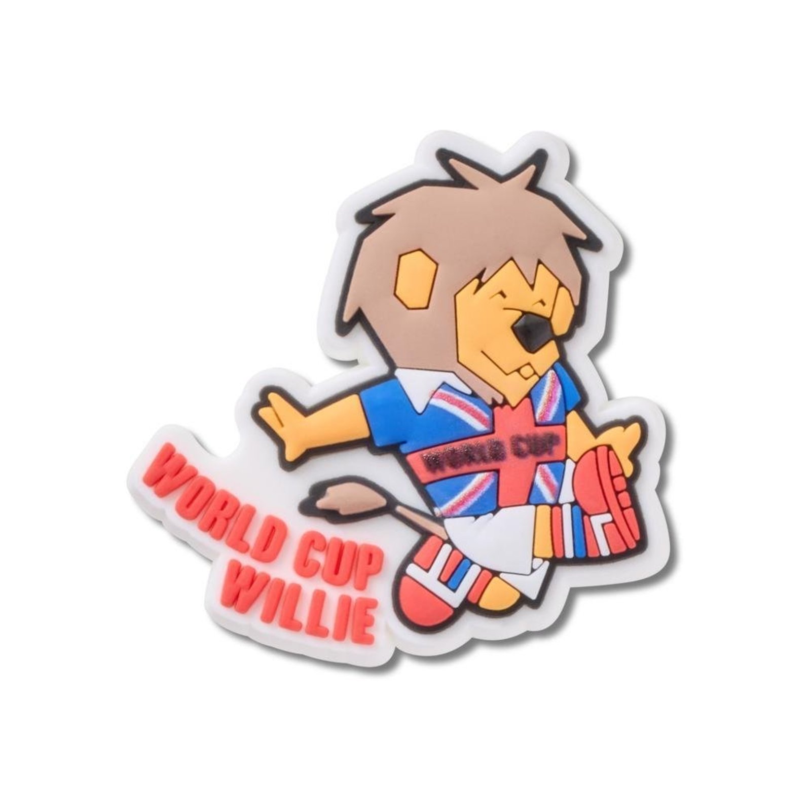 Infantil - Jibbitz™ Copa Do Mundo Willie Único Branco