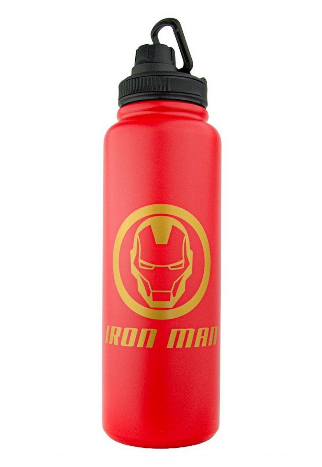 Garrafa Térmica Homem De Ferro Iron Man 1 Litro Vingadores Avengers Inox