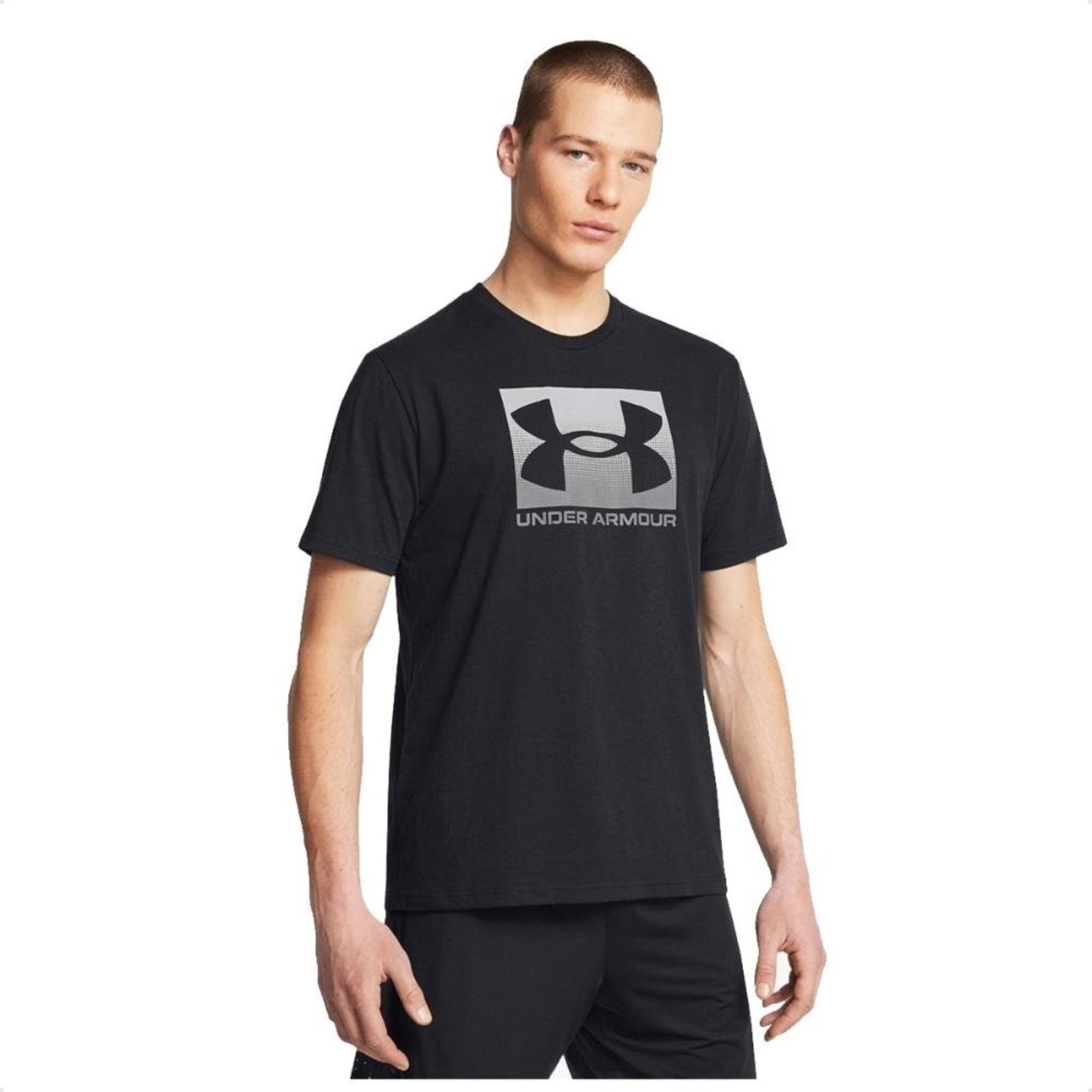 Camiseta Under Armour Boxed Sports Masculina Preto