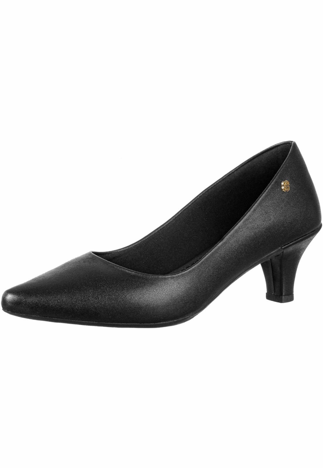 Scarpin Feminino GiGiL Bico Fino Salto Preto