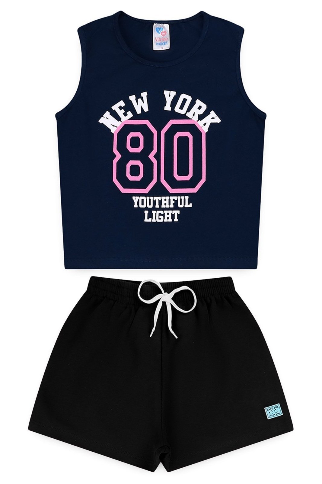 Infantil - Conjunto Juvenil Verão Feminino New York