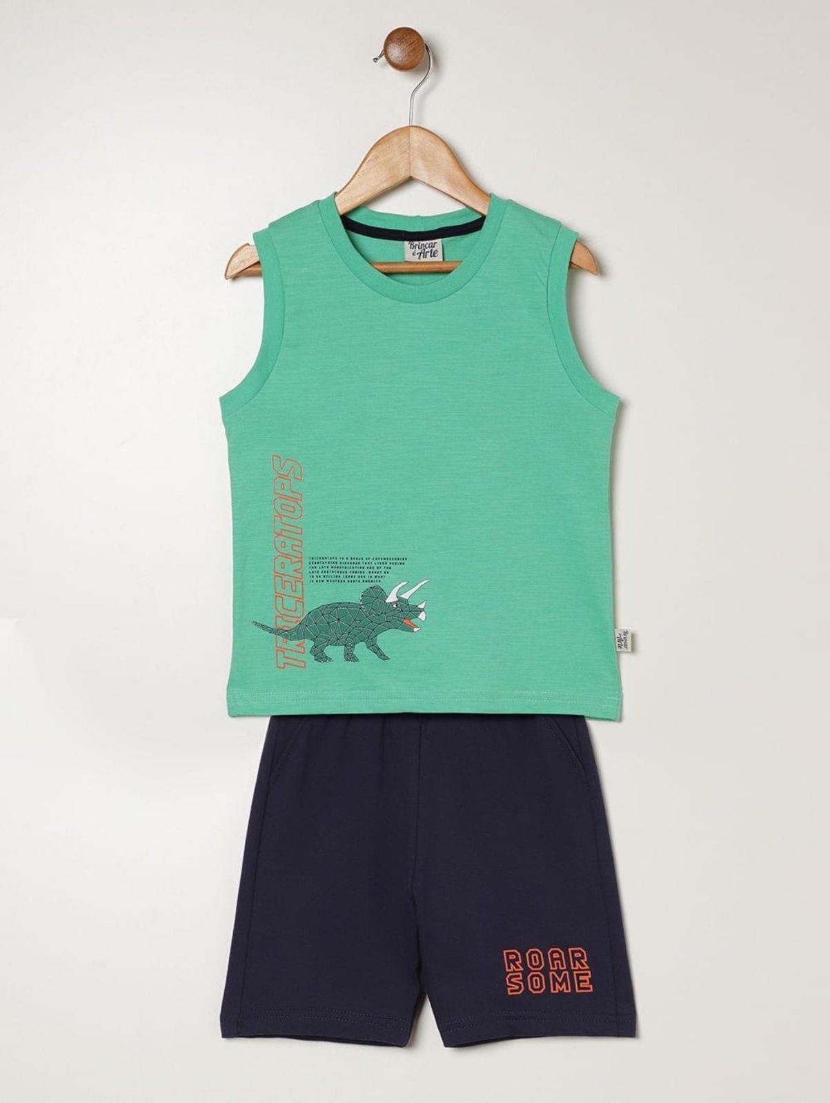 Infantil - Conjunto Curto Para Menino - VERDE