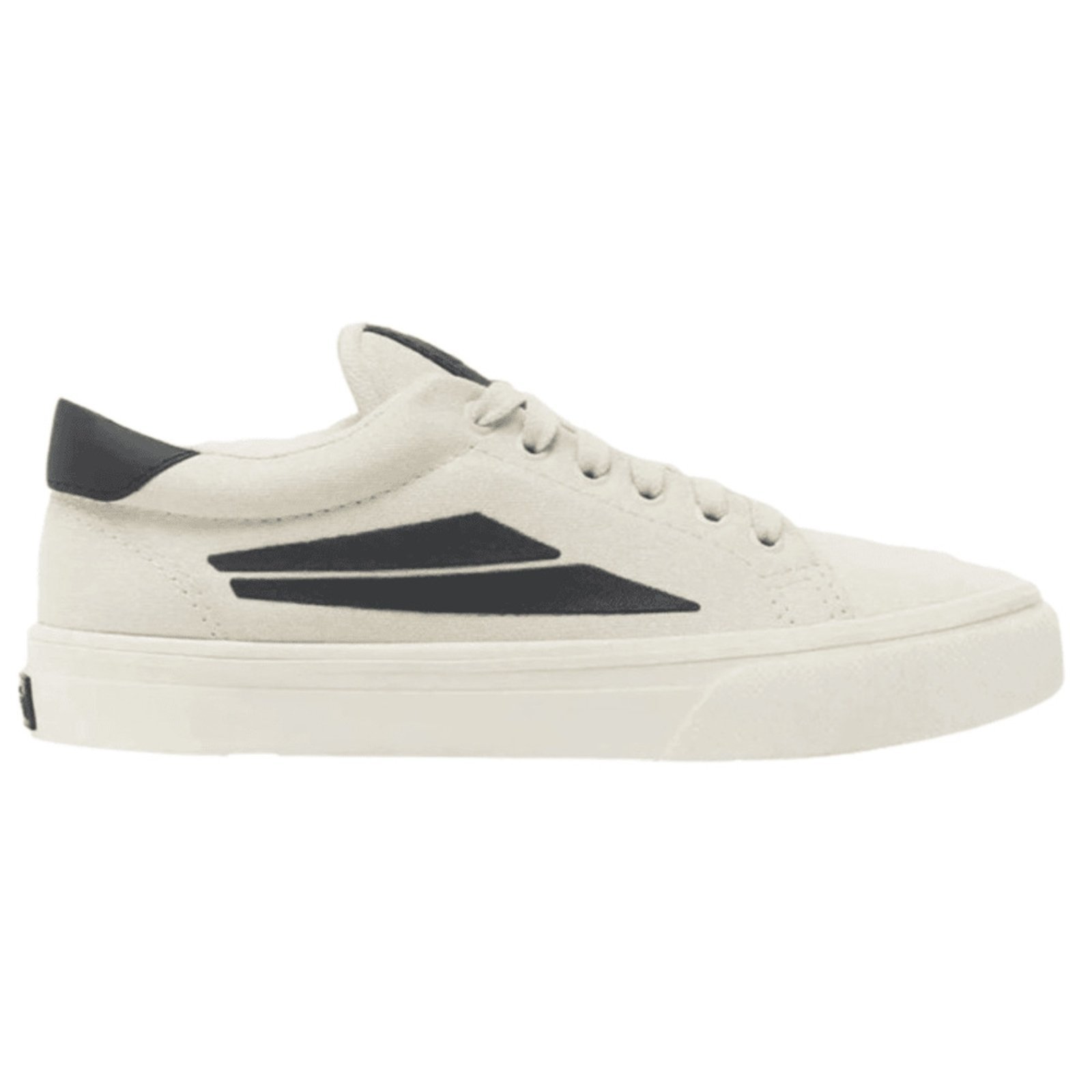 Vista 2 Tênis Redley Id Lona + Laminado Sintético Cru/preto branco Redley branco