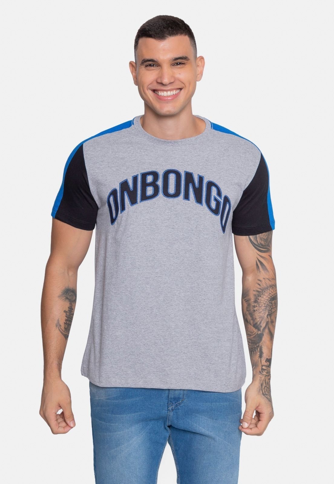 Camiseta Onbongo Especial Cinza