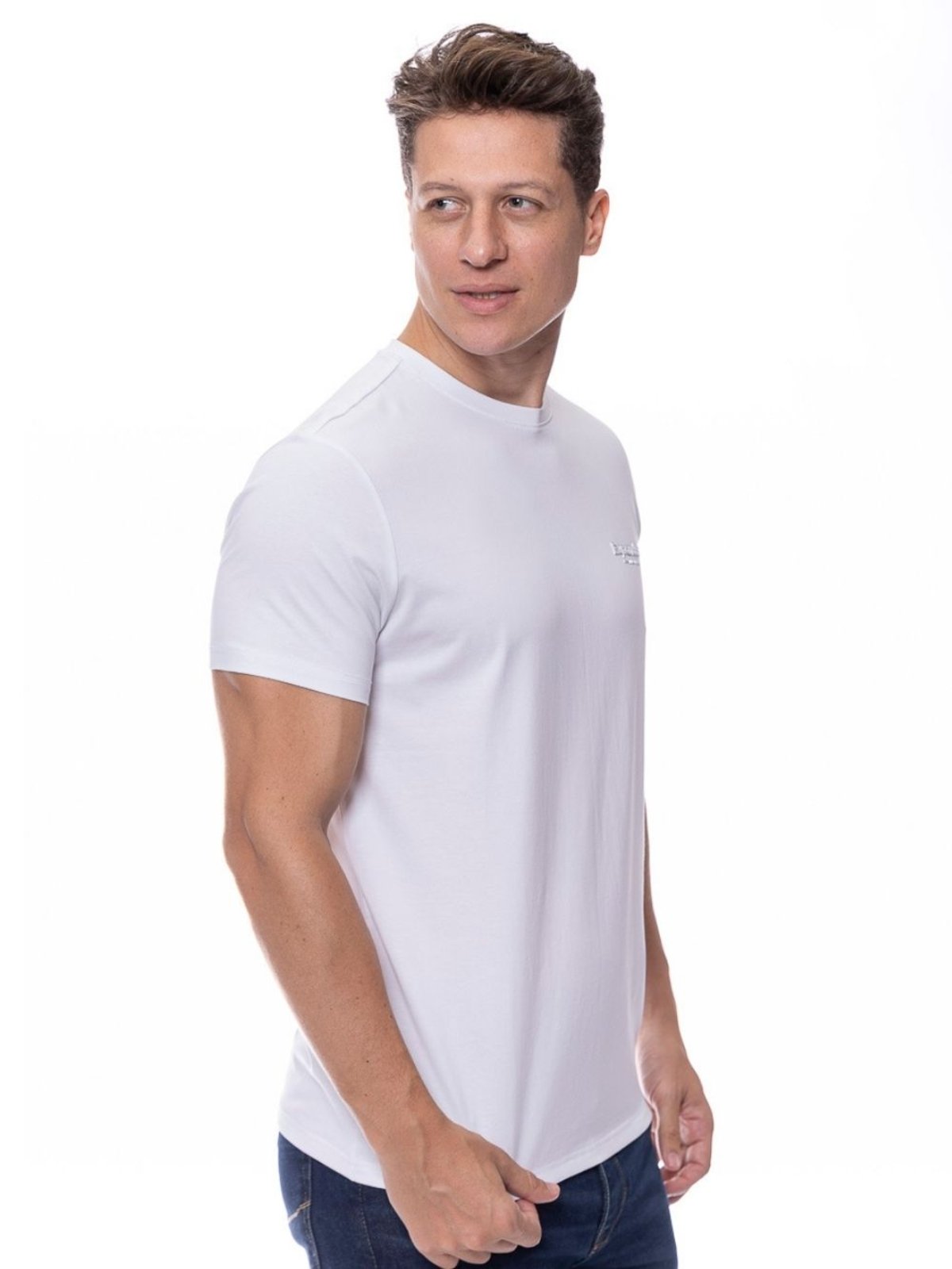 Camiseta Masculina Algodão Premium Manga Curta Crocker – 50543