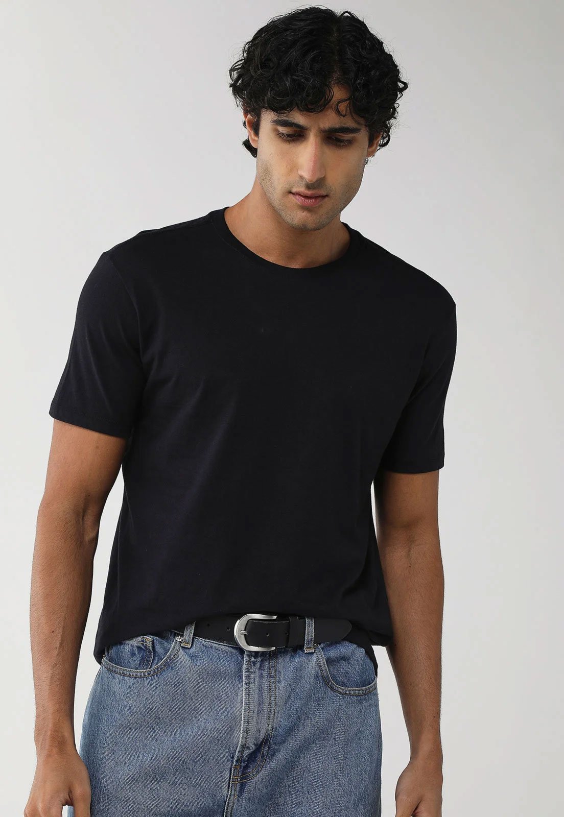 Camiseta Masculina Calvin Klein Jeans Logo Preta